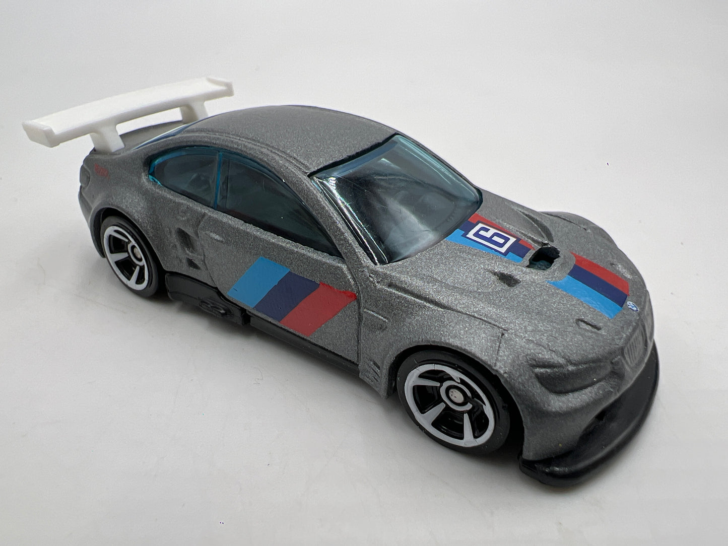 2019 Hot Wheels Mystery Models Series 2 #6 BMW M3 GT2 Gray