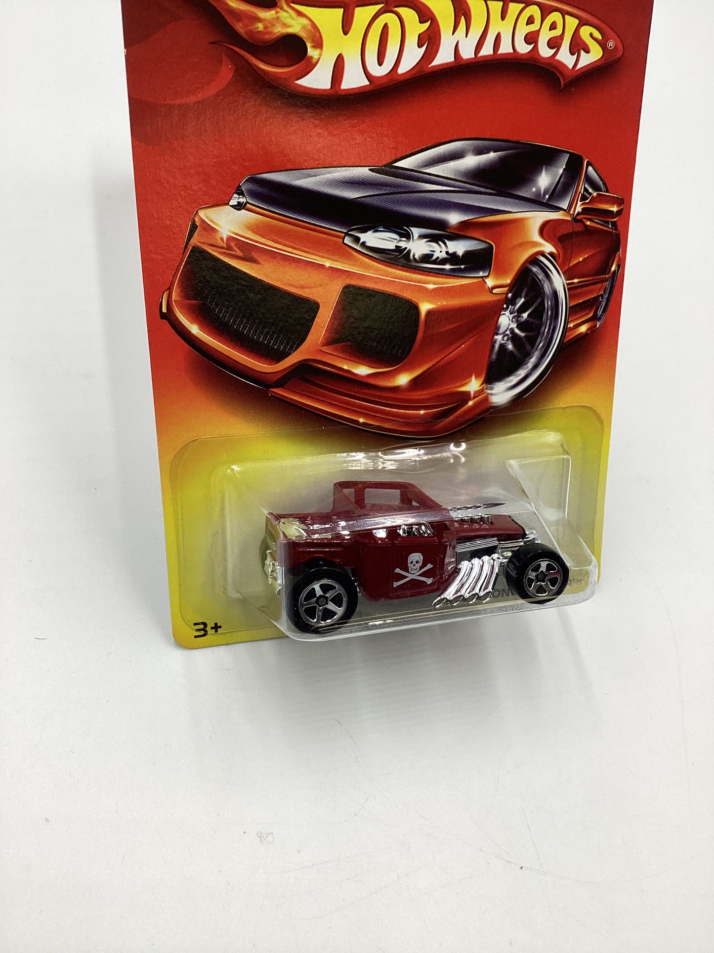 2007 Hot Wheels Walmart Exclusive Series Bone Shaker Red 156G