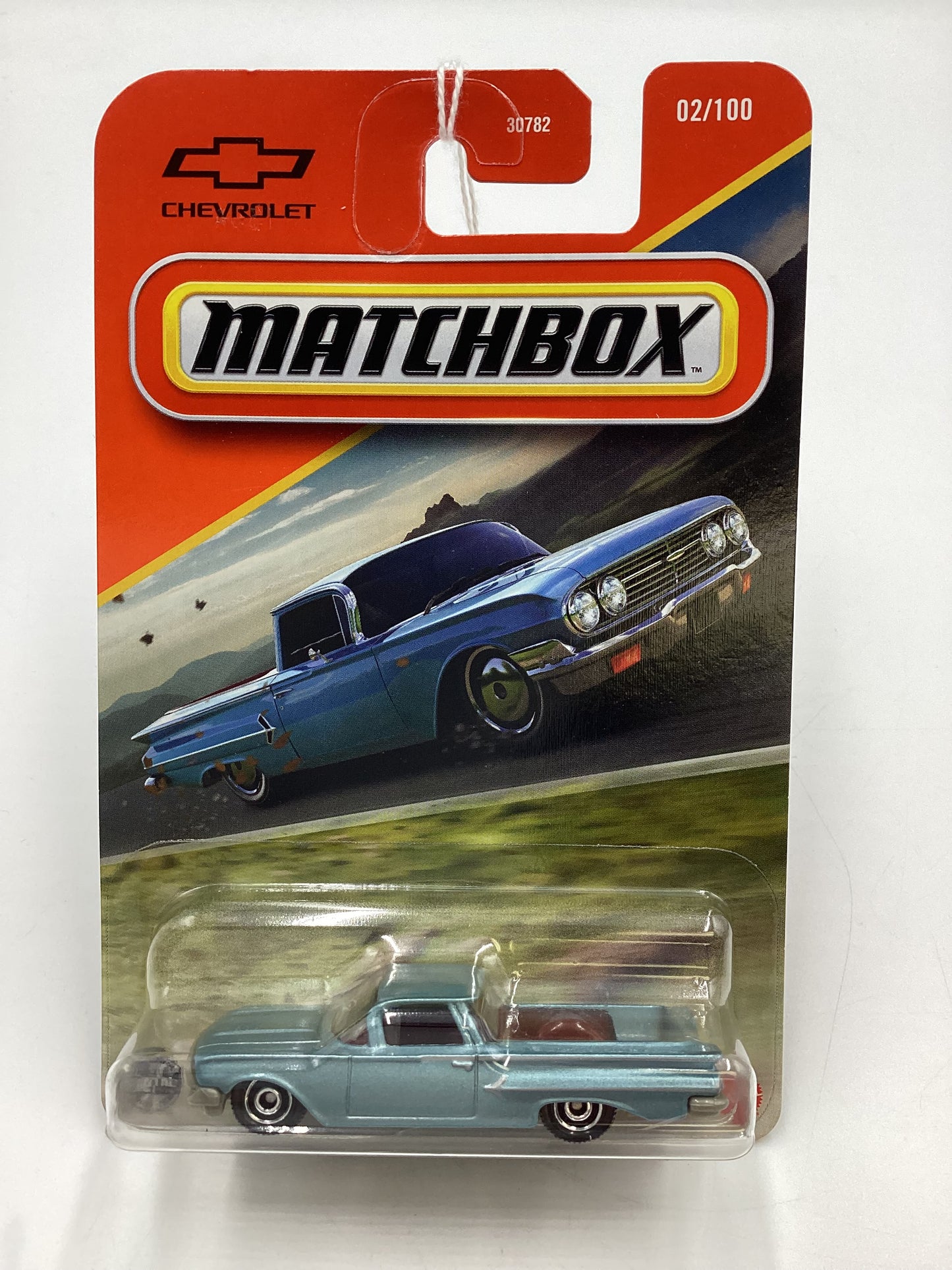 2025 Matchbox #2 1960 Chevy El Camino Light Blue