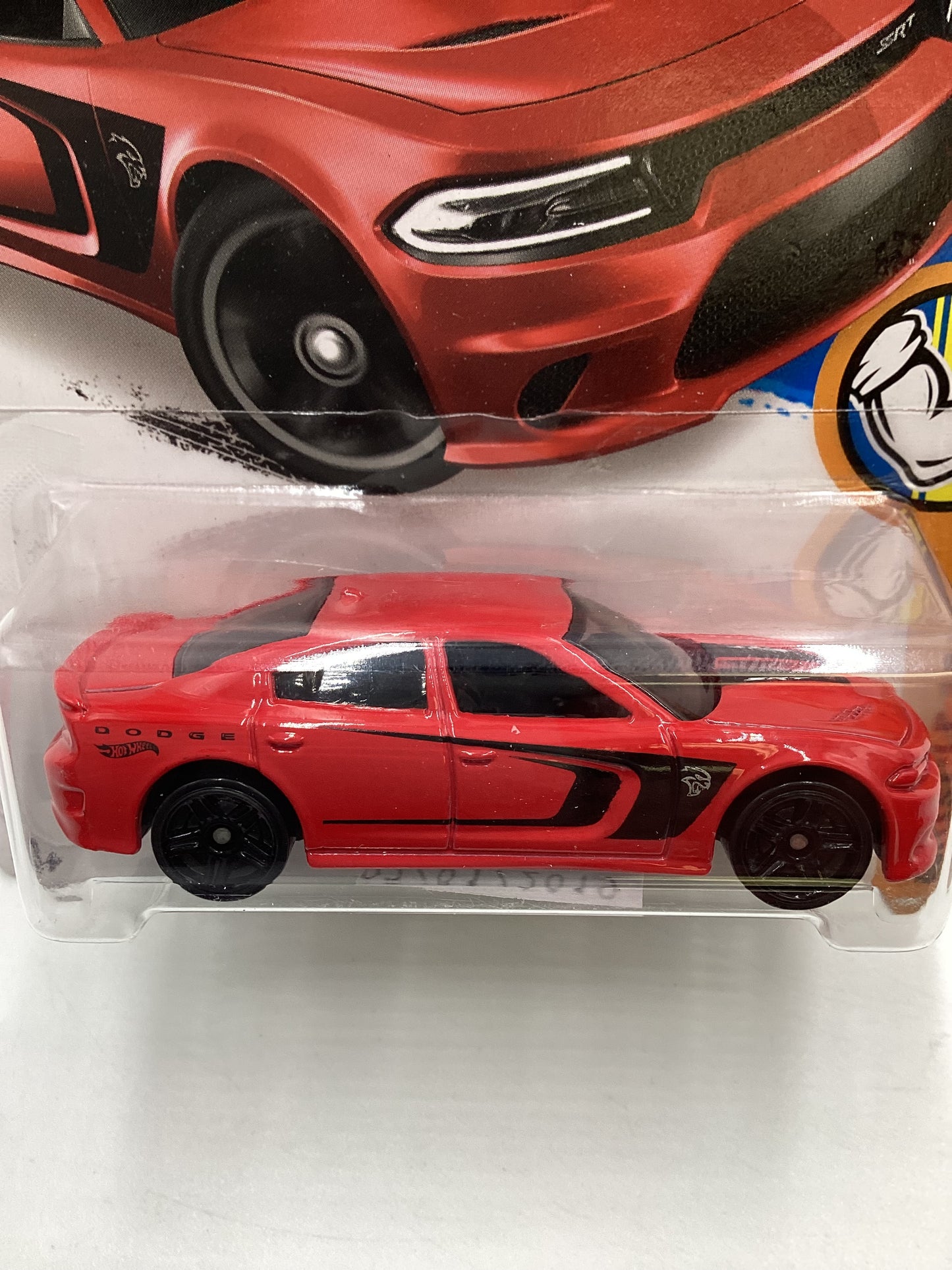 2016 Hot Wheels Muscle Mania #130 15 Dodge Charger SRT Red 46E