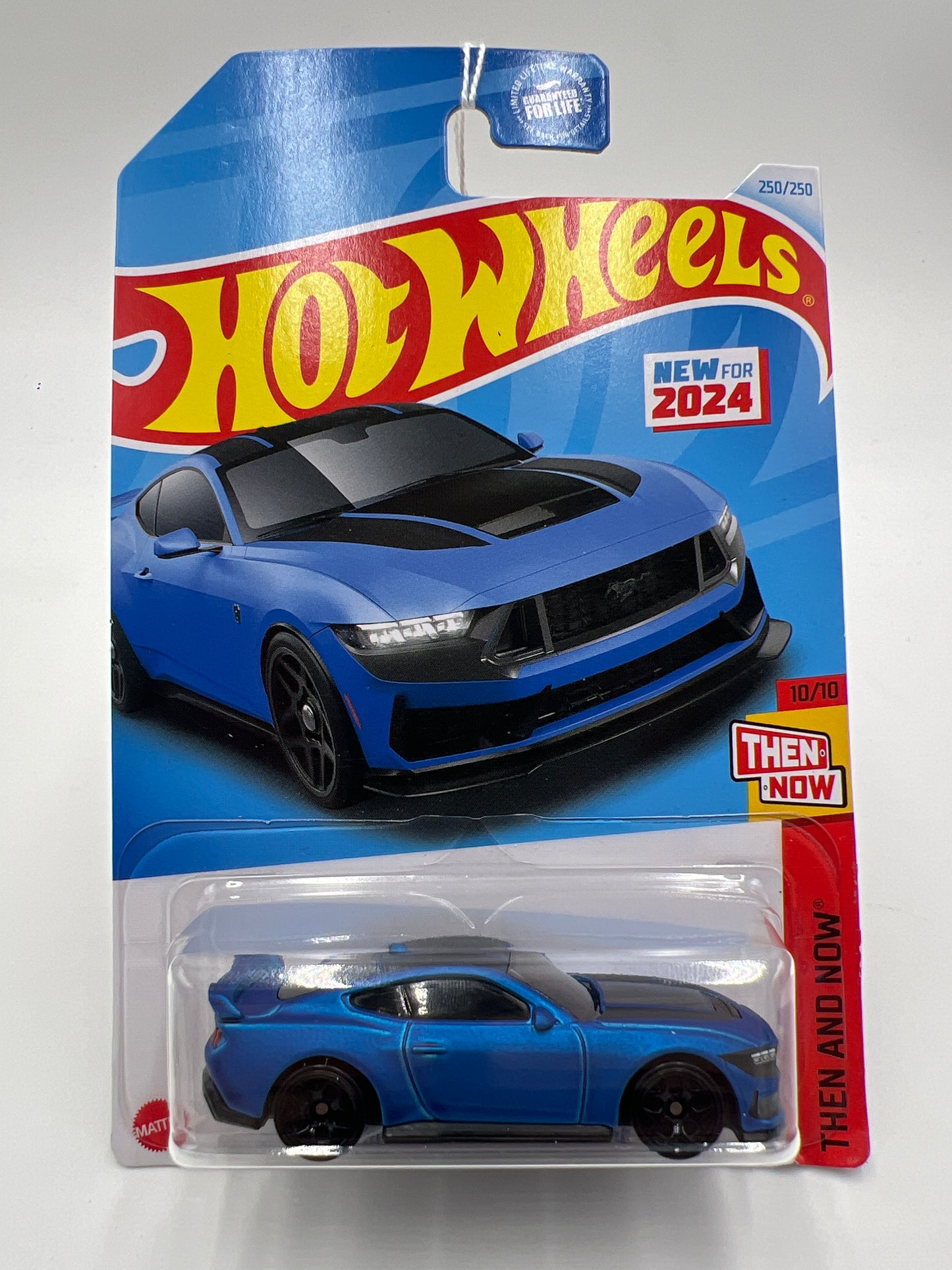 2024 Hot Wheels Q Case #250 Ford Mustang Dark Horse Satin Blue 22B