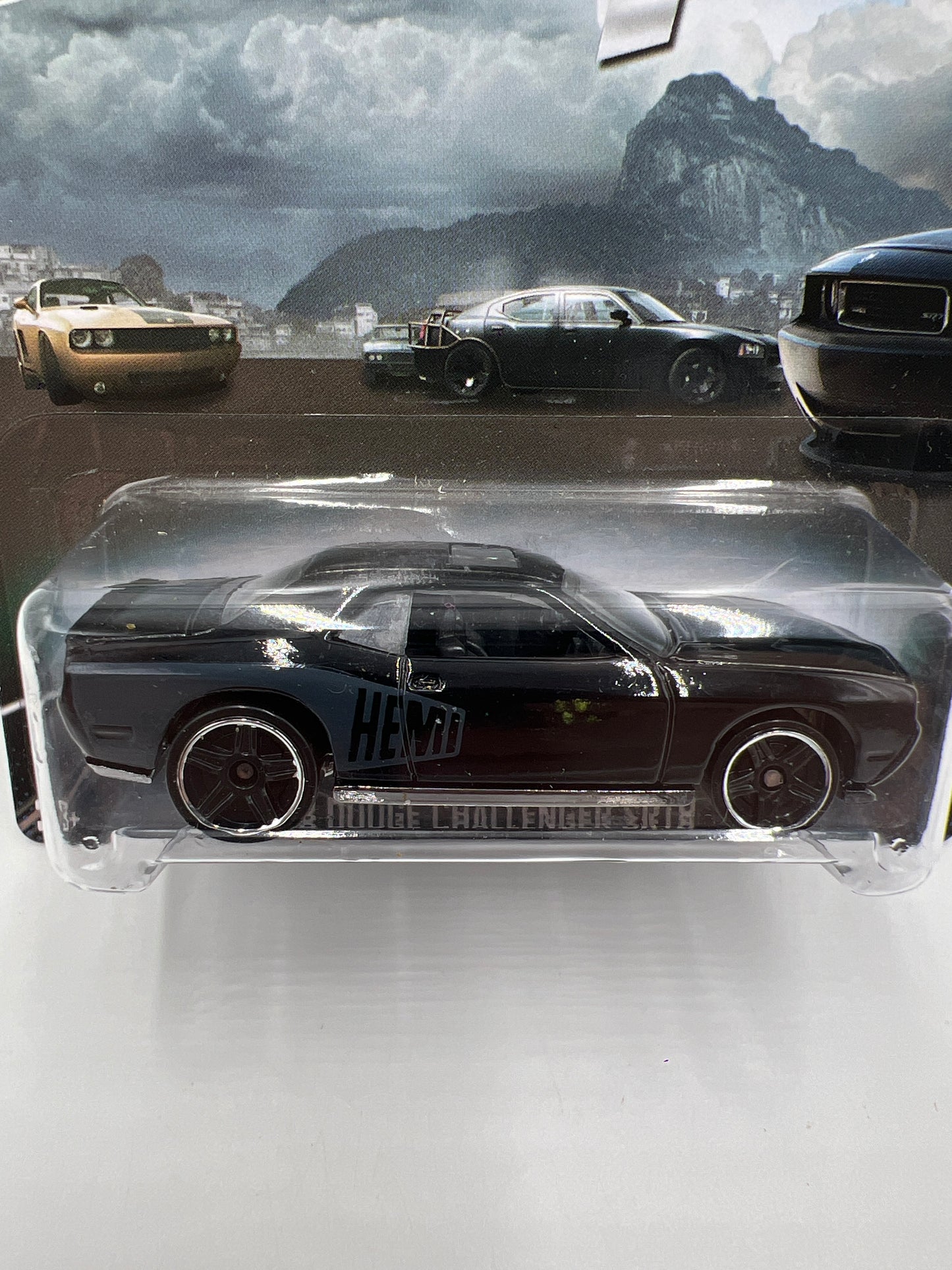 Hot Wheels Fast and Furious #6 6/8 08 Dodge Challenger SRT8 Black 74A