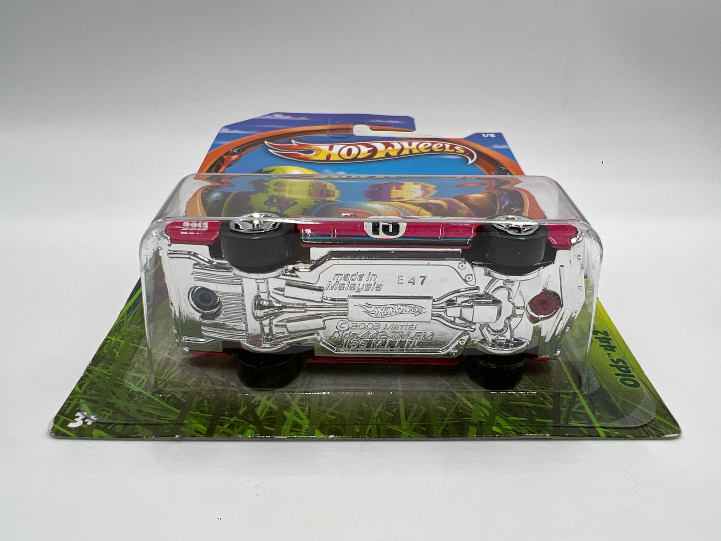 2013 Hot Wheels Easter Series #1 Olds 442 Pink W/Protector