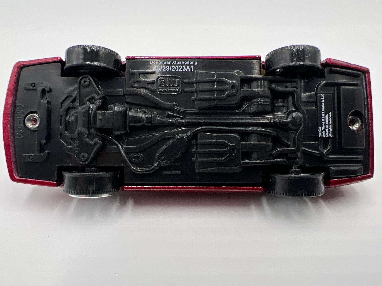 Auto World 1/64 Target Exclusive 1989 Chevy Camaro IROC-Z Red Loose