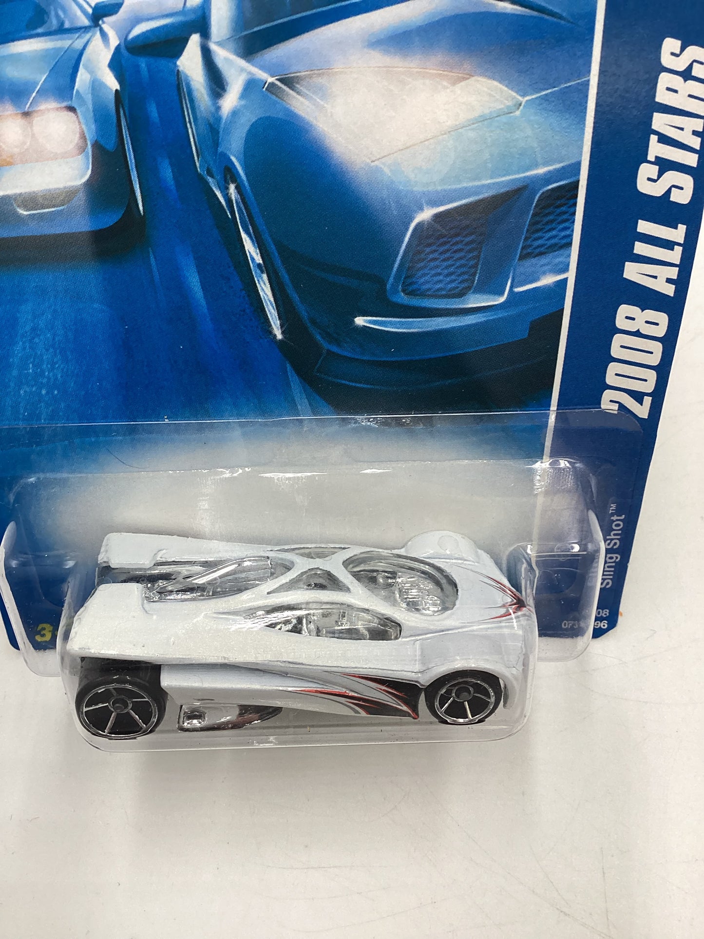 2008 Hot Wheels All Stars #73 Sling Shot White