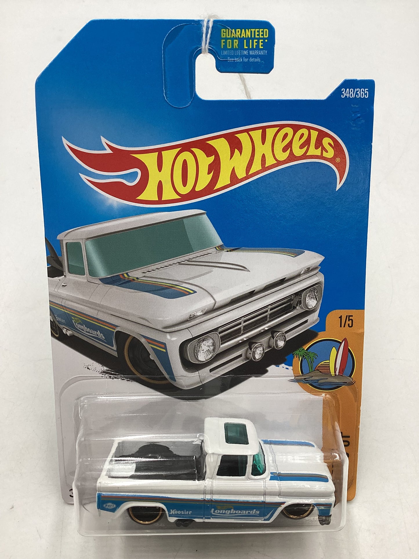 2017 Hot wheels #348 Custom 62 Chevy Pickup 16D