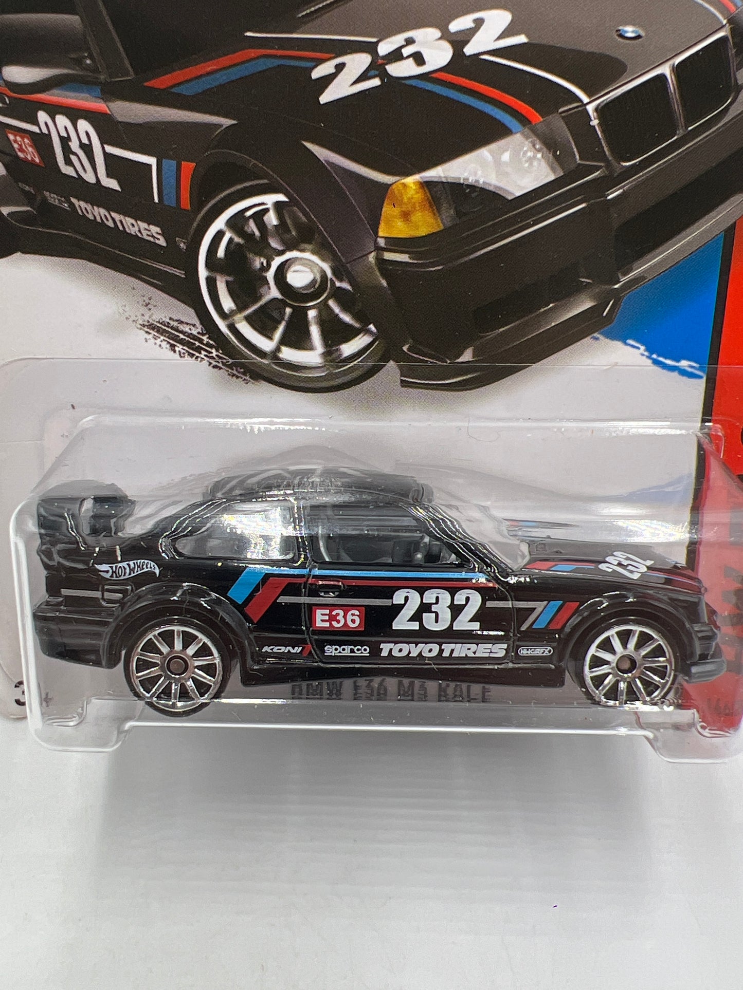2015 Hot Wheels Race #146 BMW E36 M3 Race Black