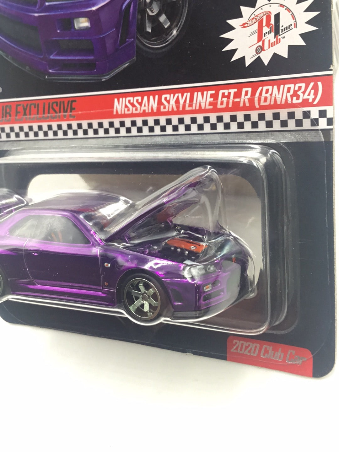 Hot wheels redline club Nissan Skyline GT-R (BNR34) with protector