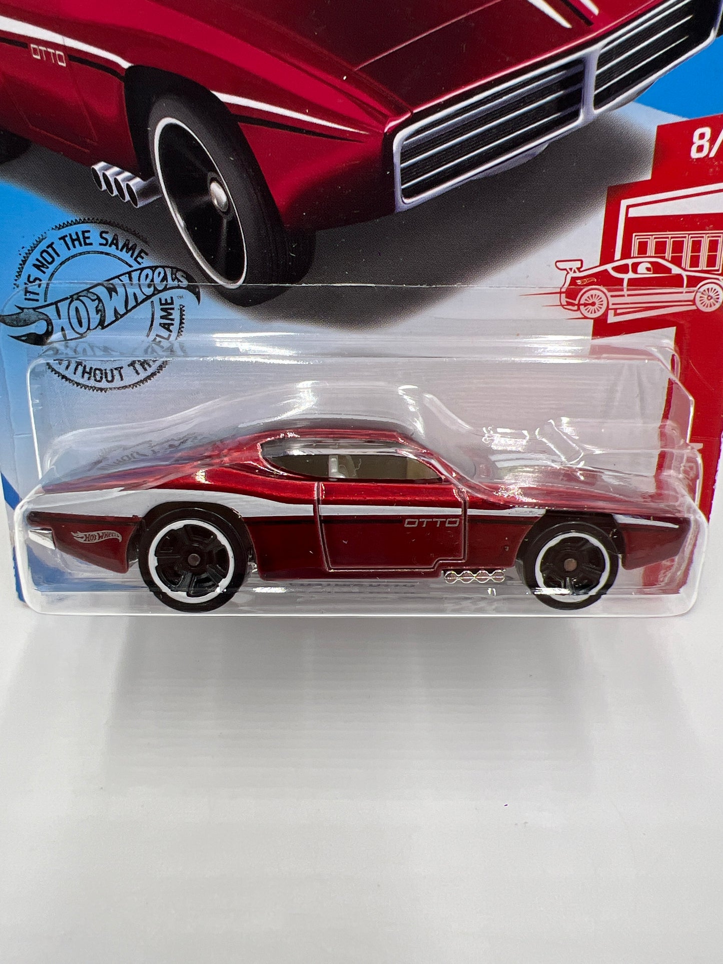2020 Hot Wheels Target Exclusive Red Edition #173 Custom Otto Red 148i