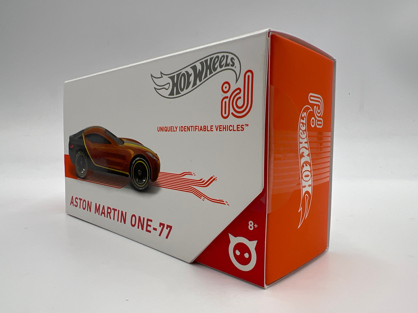 Hot Wheels iD Speed Demons Series 1 #5 Aston Martin One-77 Orange/Black Sealed