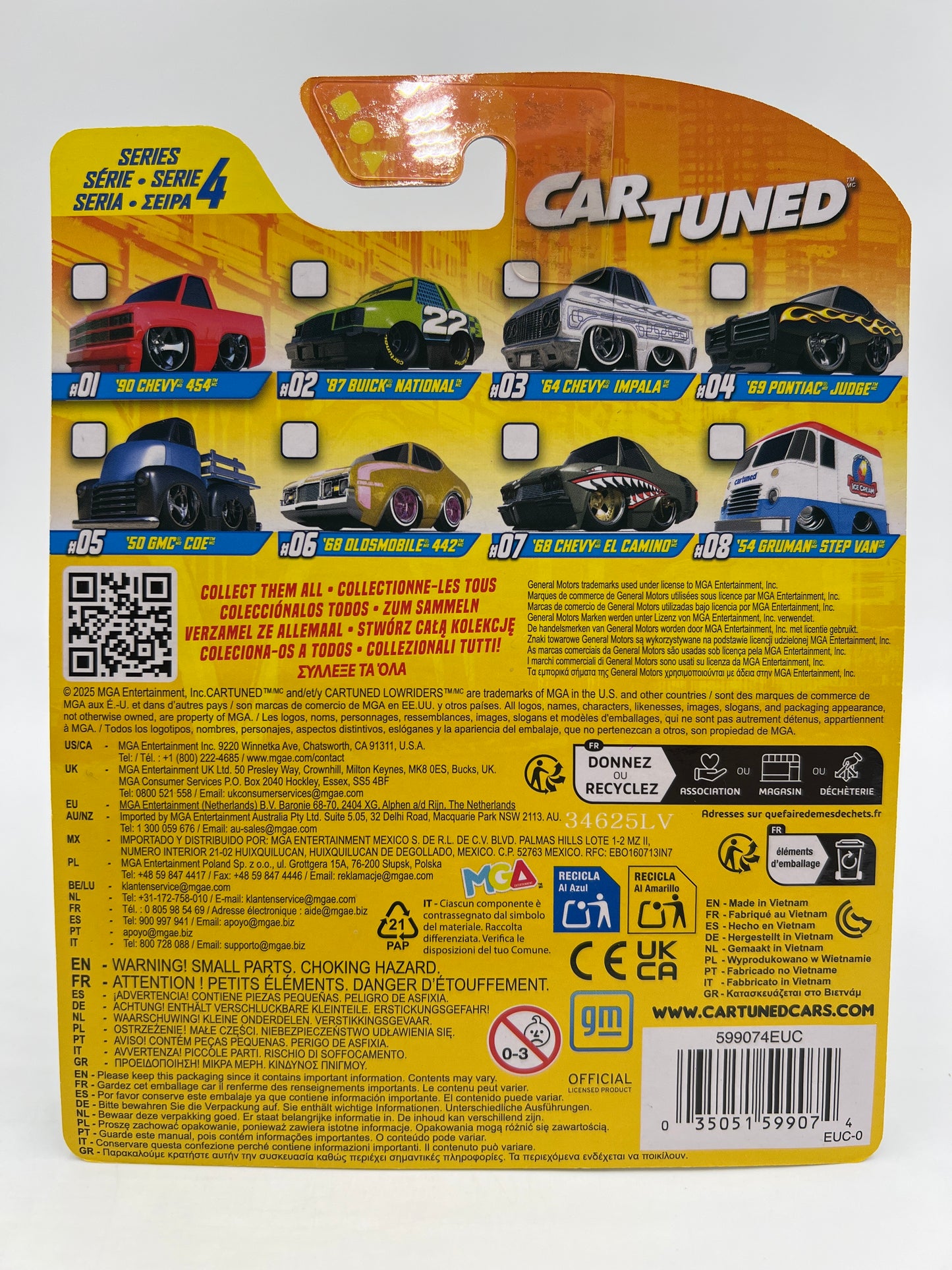 MGA Car Tuned Hobby Exclusive Series 4 #7 68 Chevy El Camino Green 178G