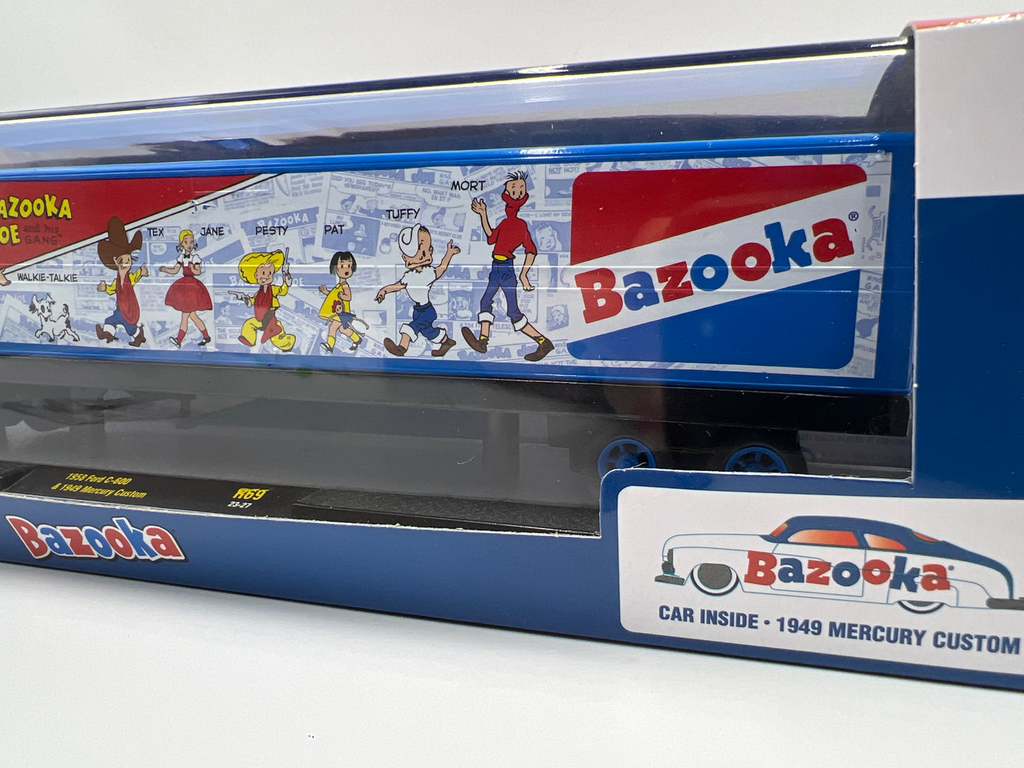 M2 Machines Auto Haulers Bazooka 1958 Ford C-600 & 1949 Mercury Custom R69