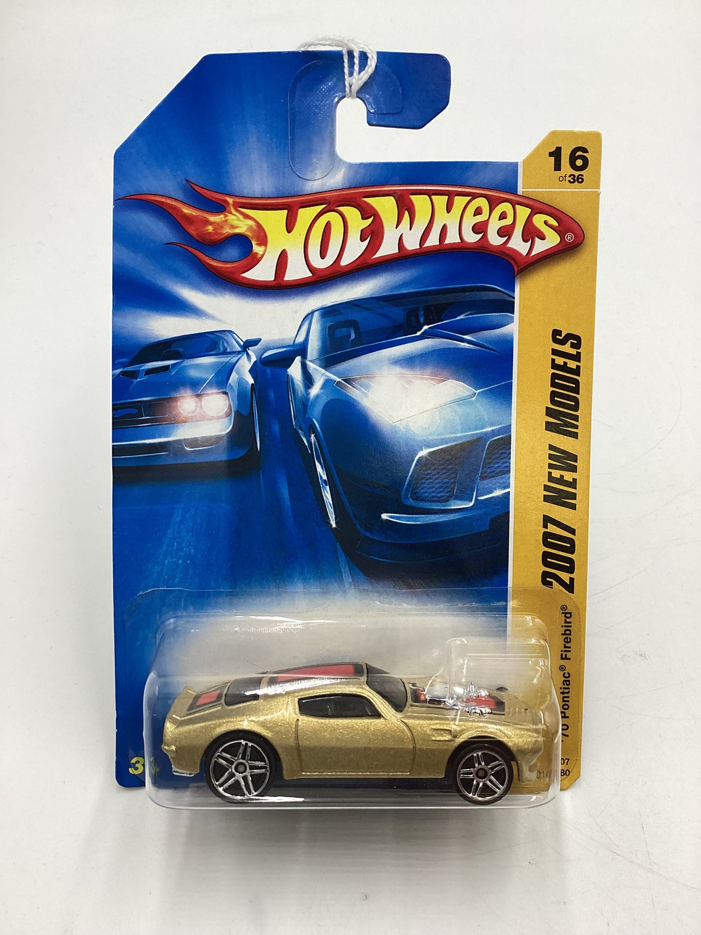 2007 Hot Wheels New Models #16 70 Pontiac Firebird Gold 54H