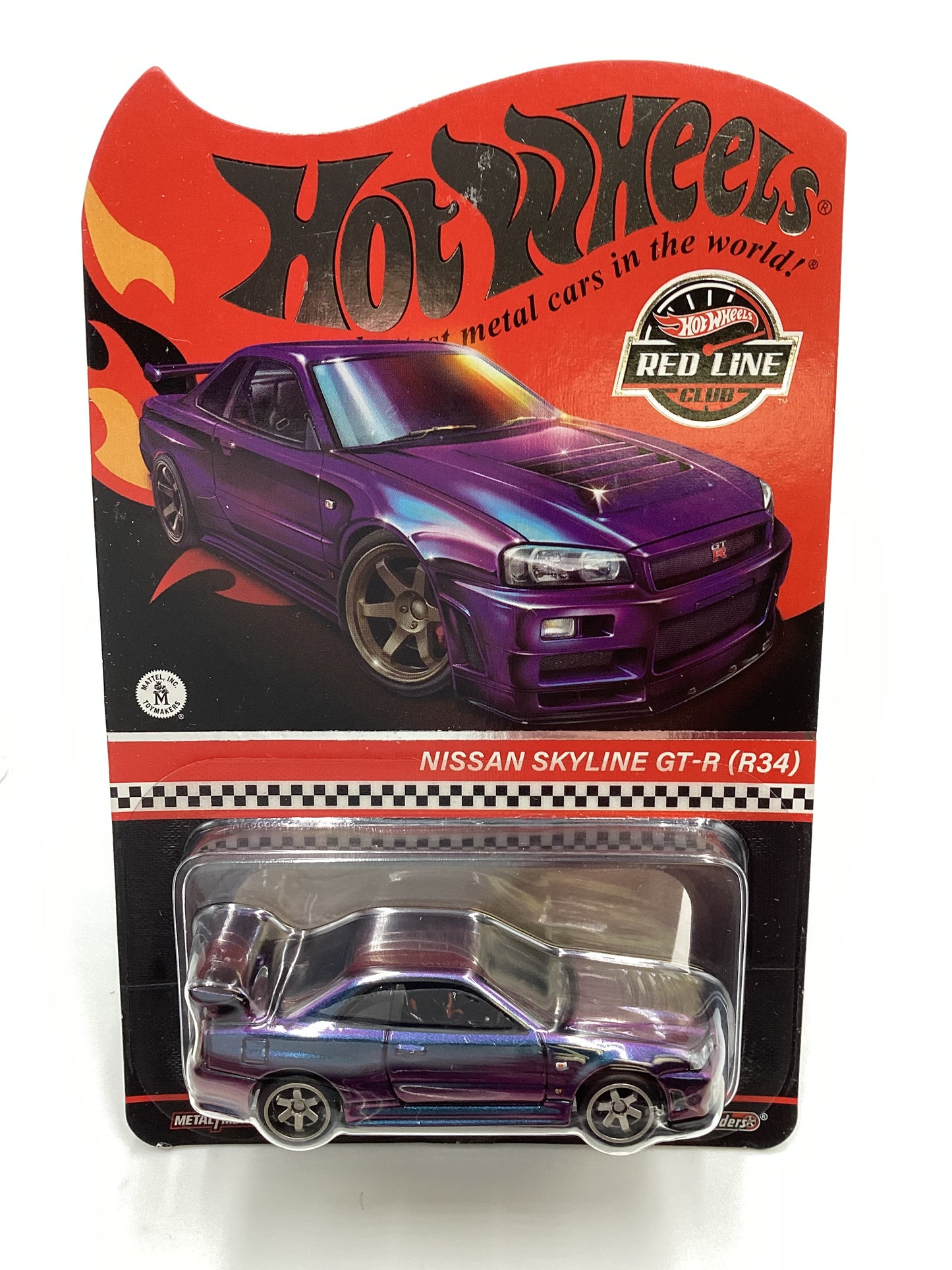 2024 Hot Wheels RLC Nissan Skyline GT-R R34 Chameleon W/Protector