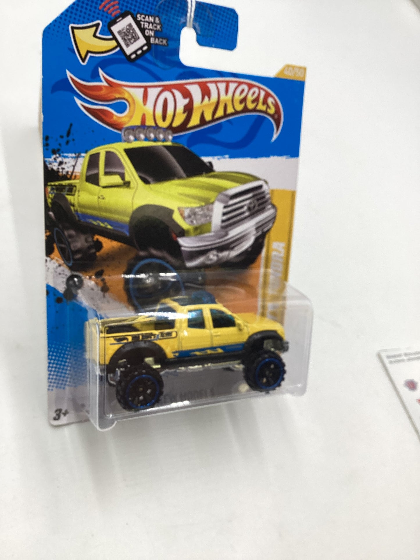 2012 Hot Wheels New Models #40 10 Toyota Tundra Yellow 94C