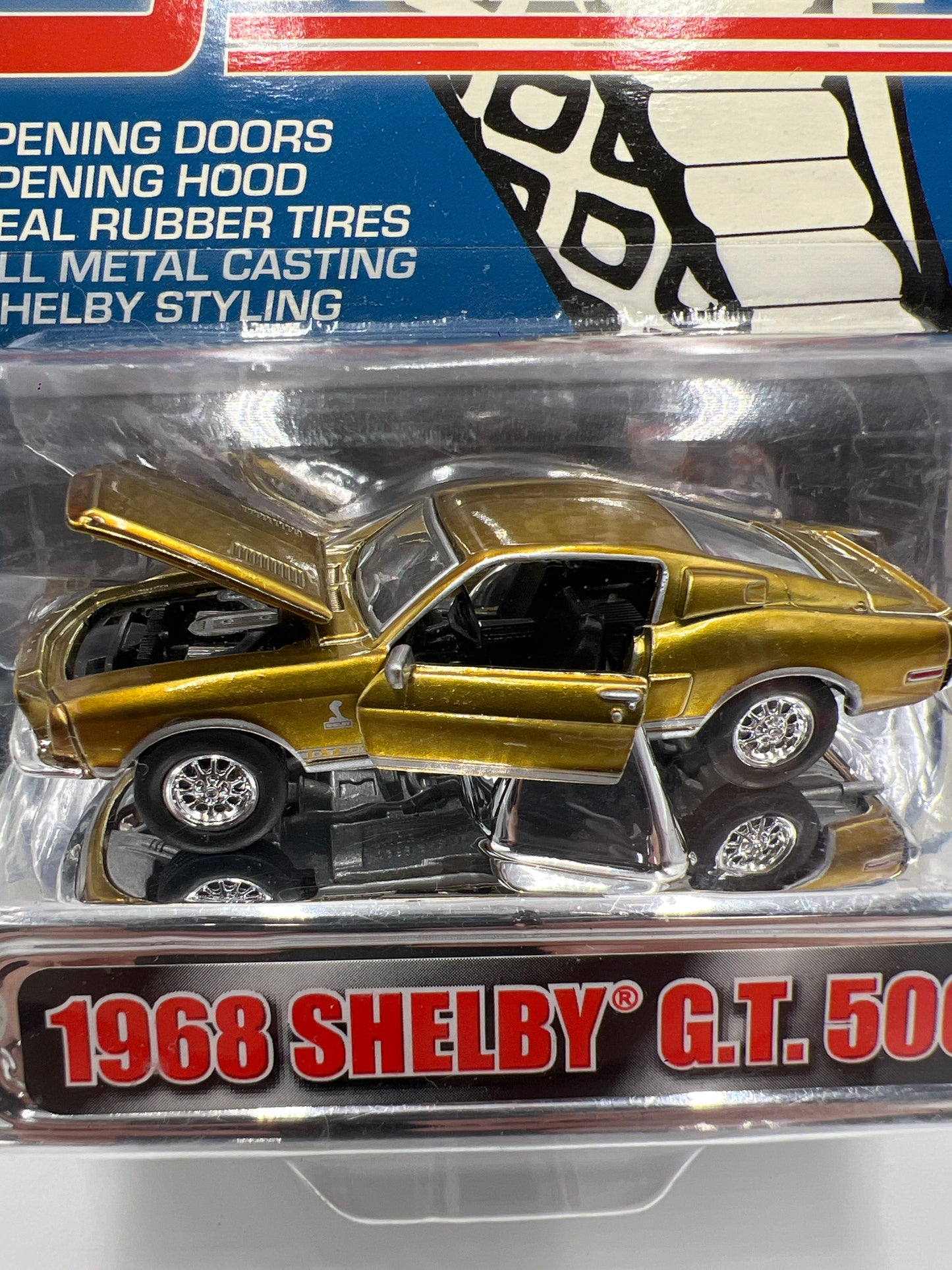 Shelby Collectibles Series 1 1968 Shelby G.T. 500 Gold 185C