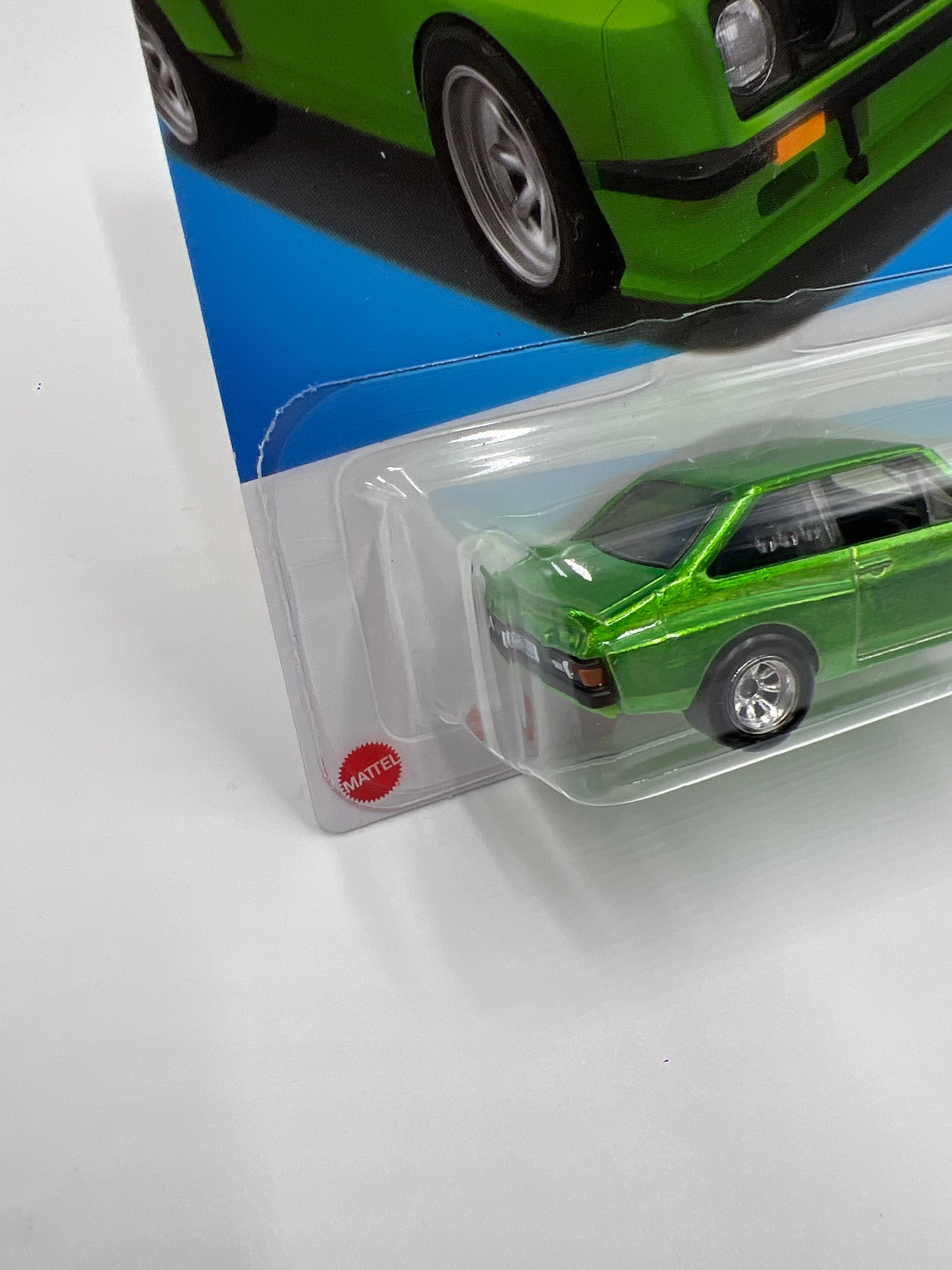 2024 Hot Wheels Super Treasure Hunt Ford Escort RS2000 Green W/Protector