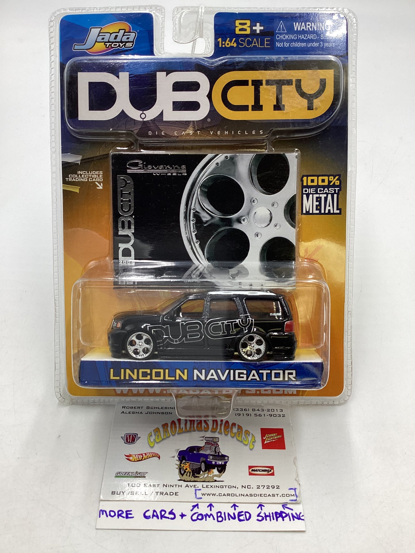 Jada Toys Dub City #061 Lincoln Navigator Black 215C