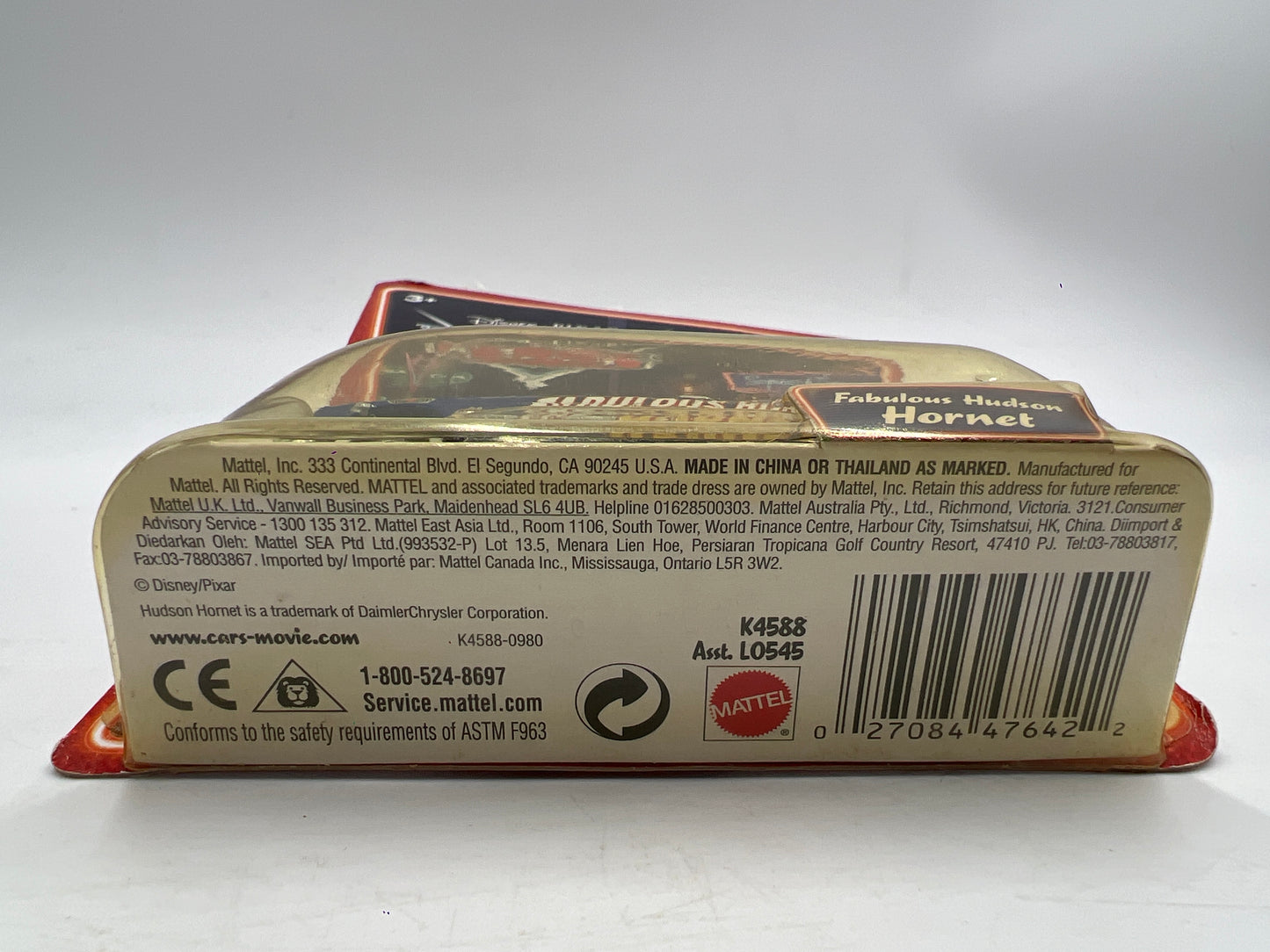 Disney Pixar Cars Supercharged Fabulous Hudson Hornet W/Whitewalls 140B