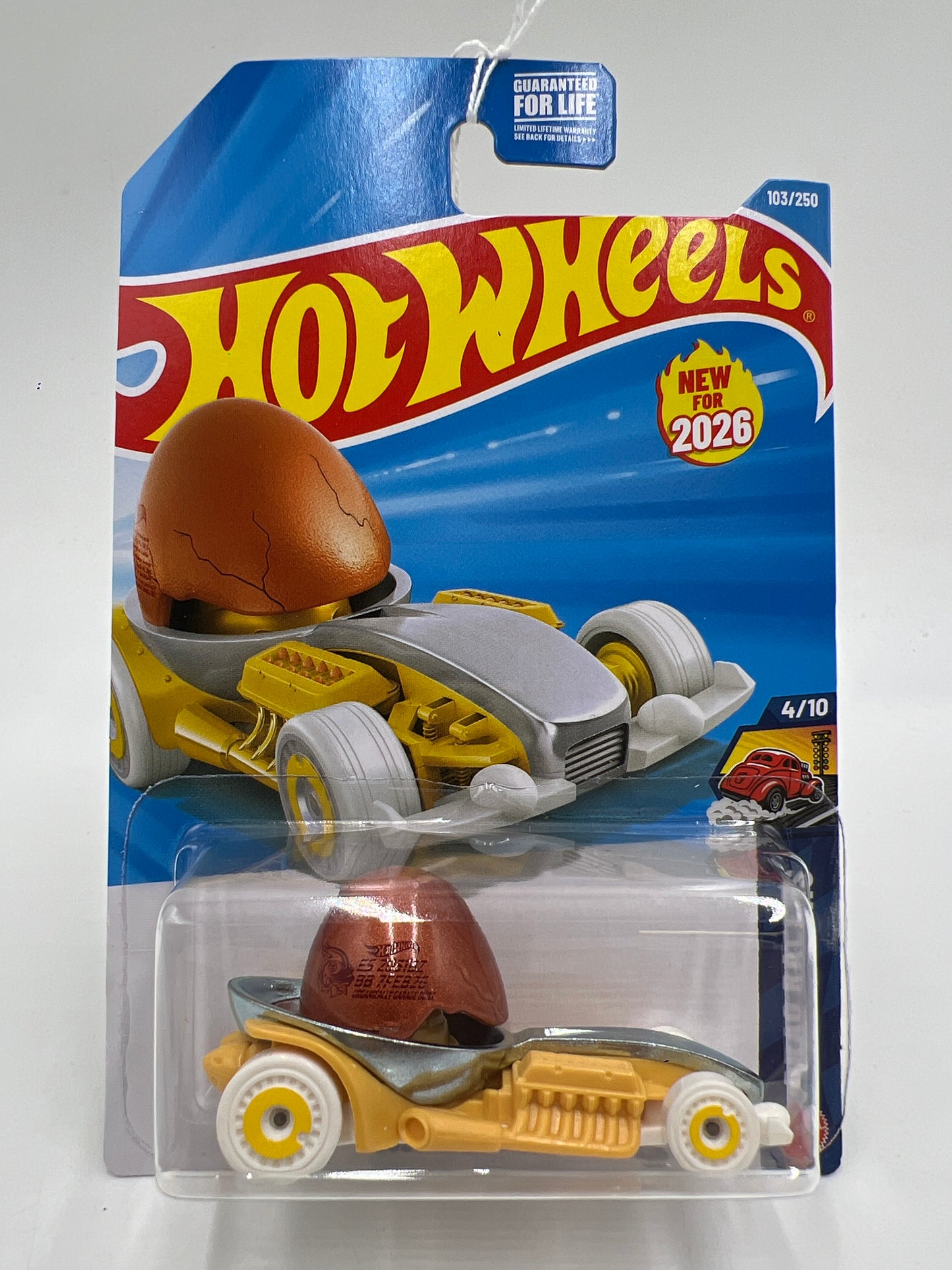 2026 Hot Wheels E Case #103 Eggshelleracer