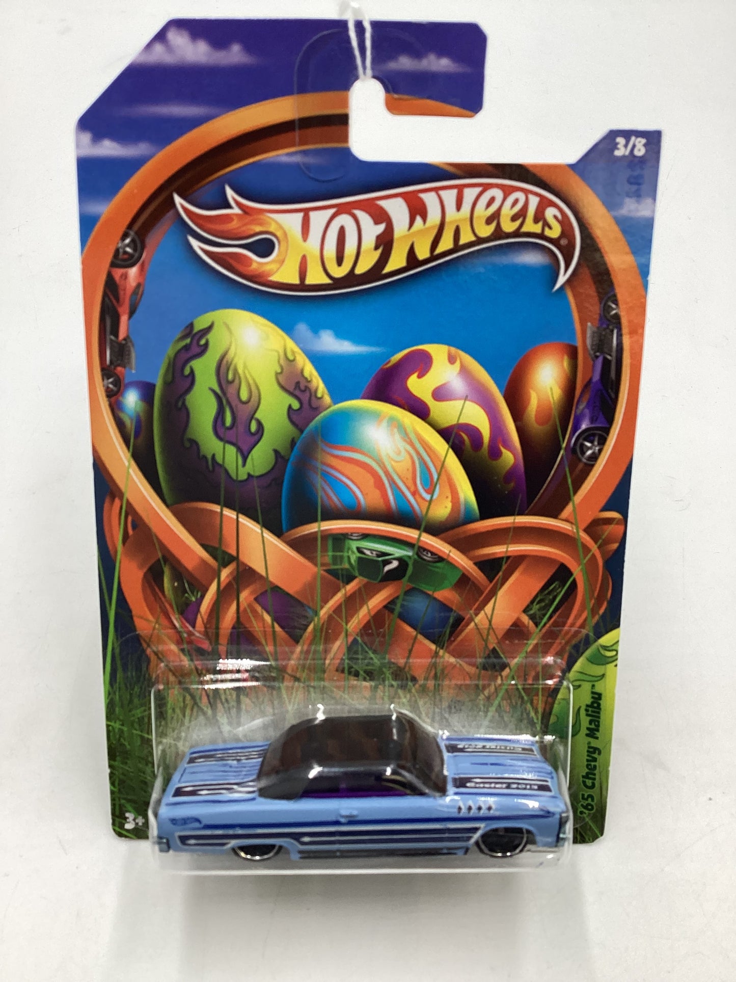 2013 HW Easter #3 65 Chevy Malibu 154C