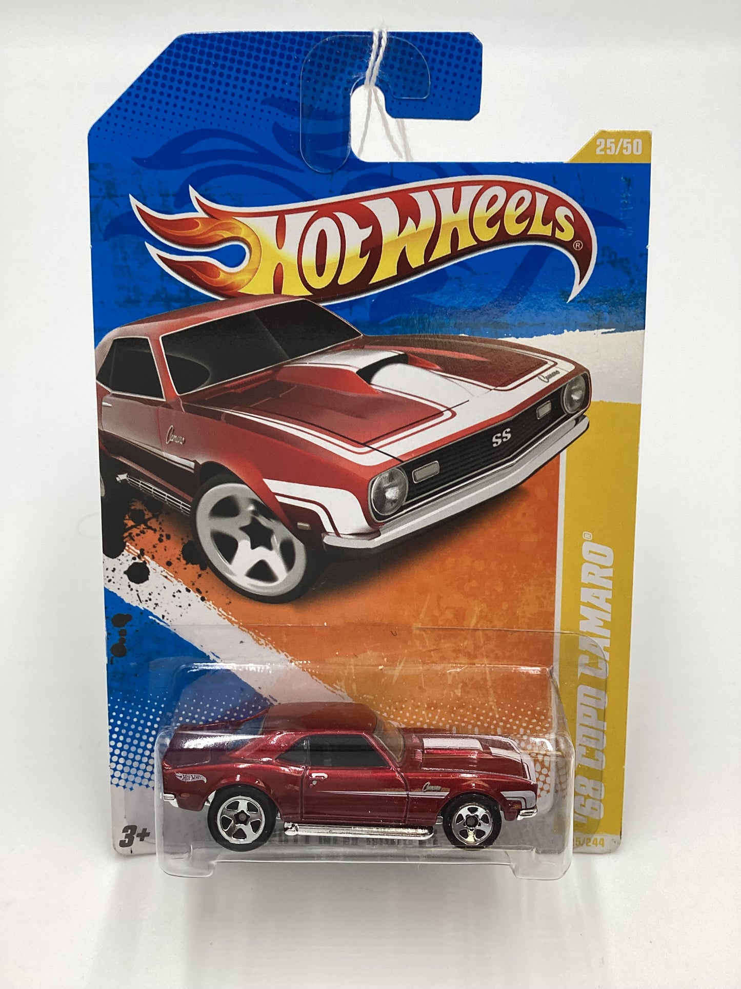 2011 Hot wheels #25 68 Copo Camaro Red