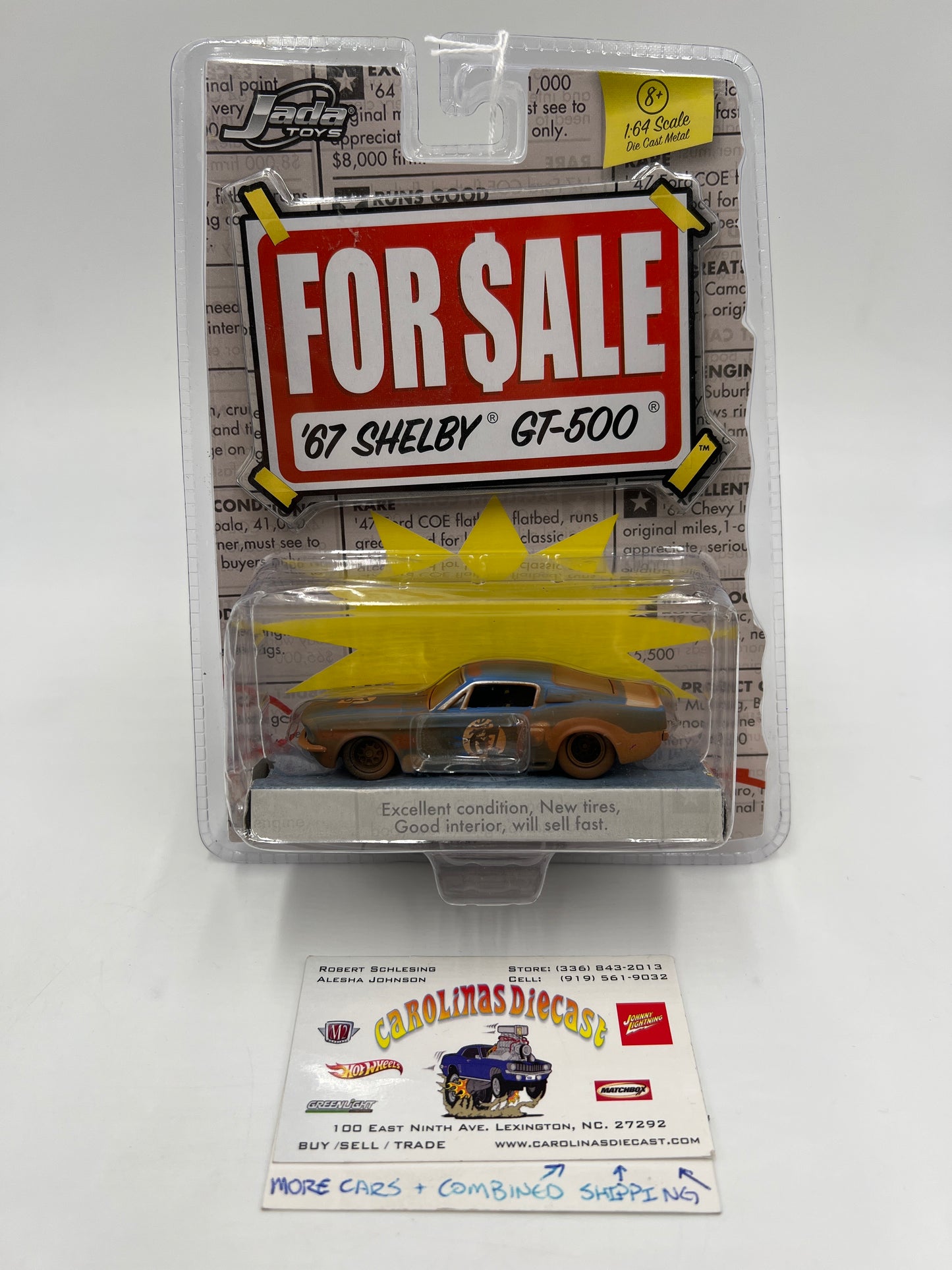 Jada 1/64 For Sale Series 67 Shelby GT-500 184i