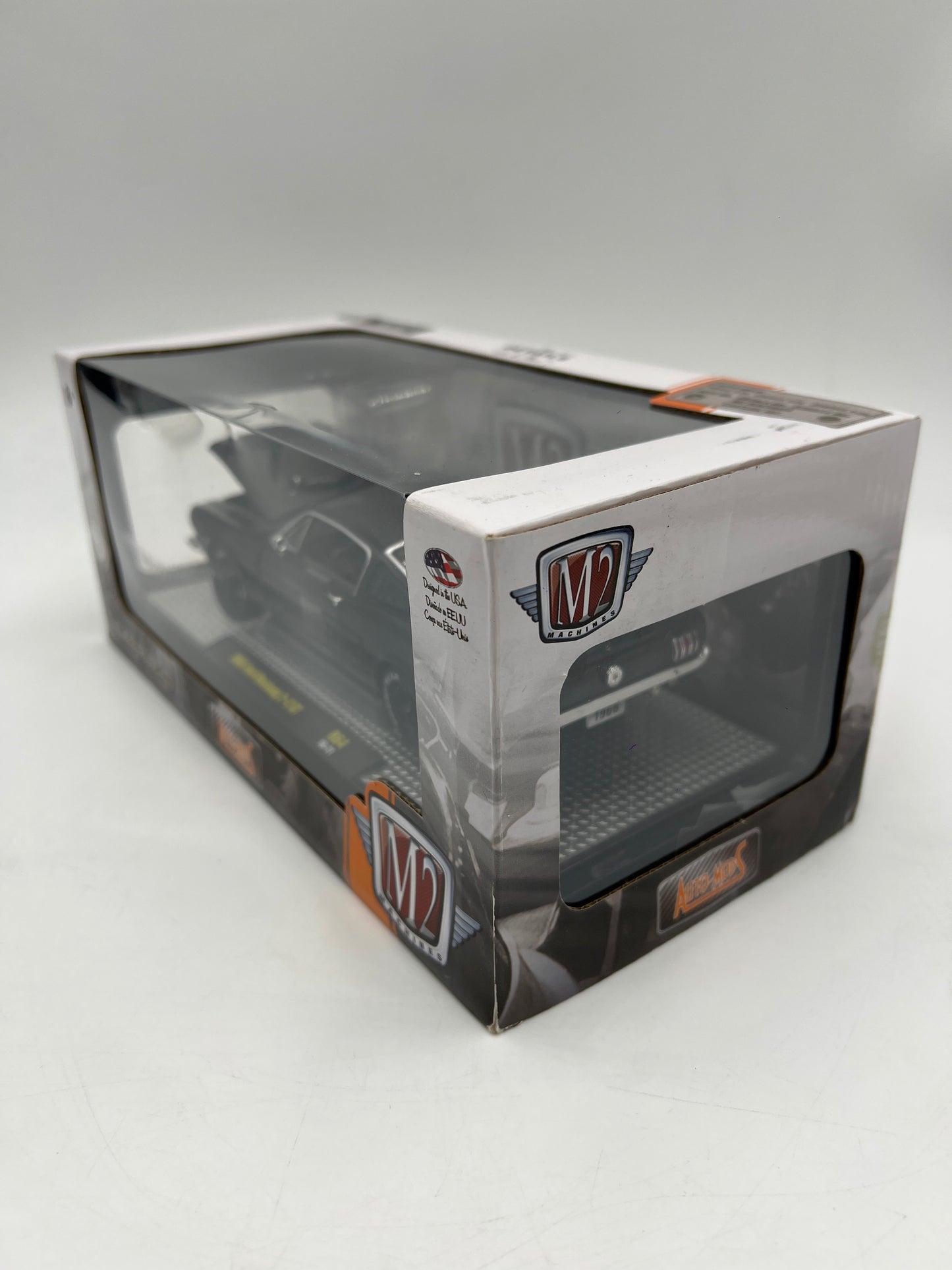M2 Machines 1/24 Auto-Mods 1966 Ford Mustang 2+2 GT Black R64