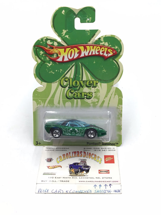 Hot Wheels Clover Cars Pontiac Banshee MM8