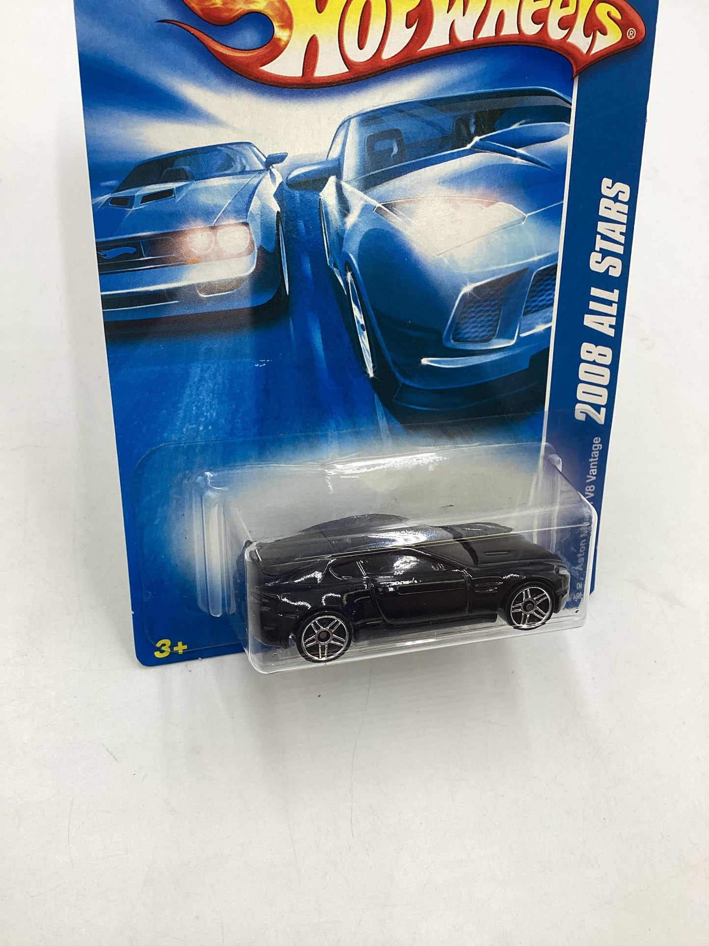 2008 Hot Wheels All Stars #050 Aston Martin V8 Vantage 105C