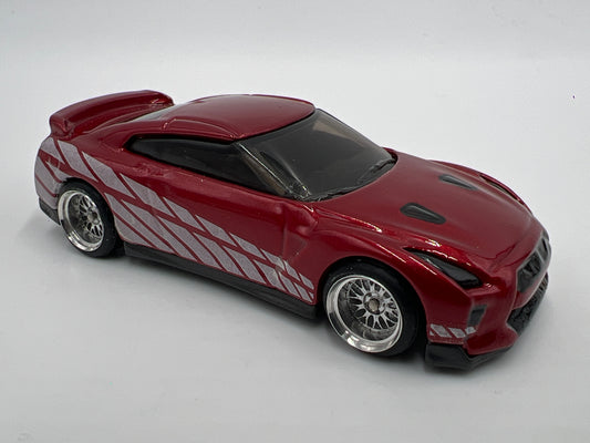 Hot Wheels Full Custom 17 Nissan GT-R R35 Red Loose