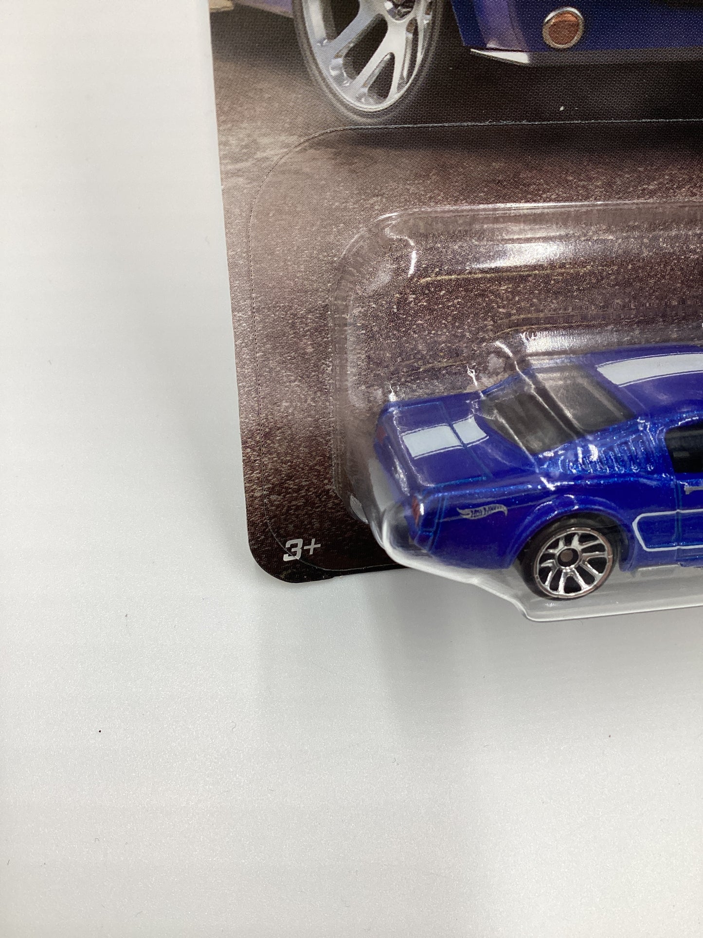 2024 Hot Wheels Silver Series 60 Years Mustang #5 65 Ford Mustang 2+2 Fastback Blue 151E