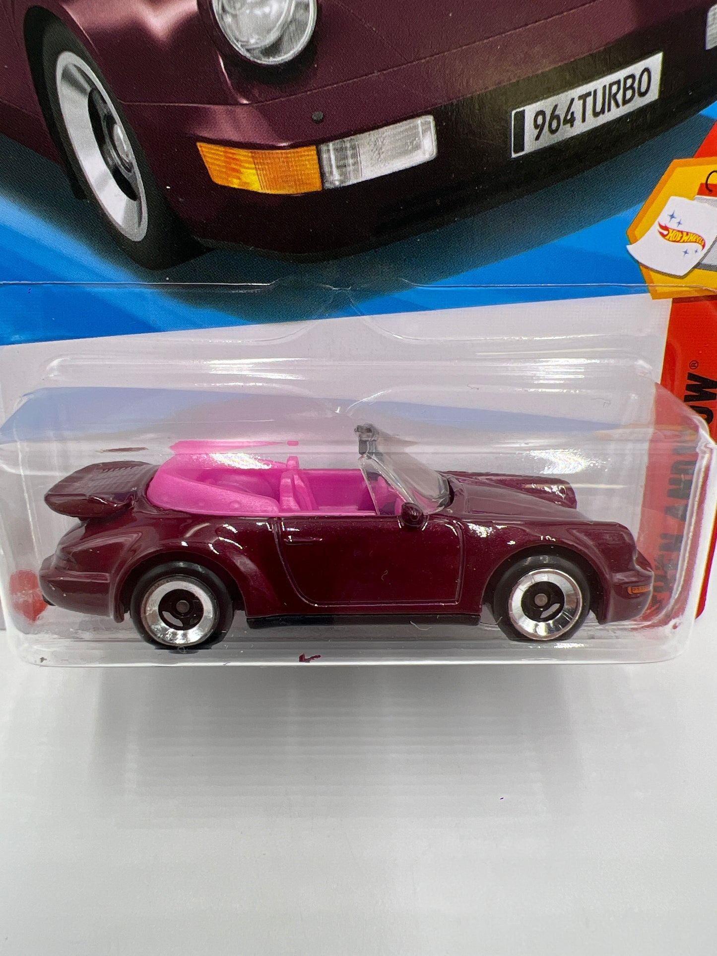 2025 Hot Wheels N Case Then And Now #239 Porsche 911 Turbo Cabriolet 98B