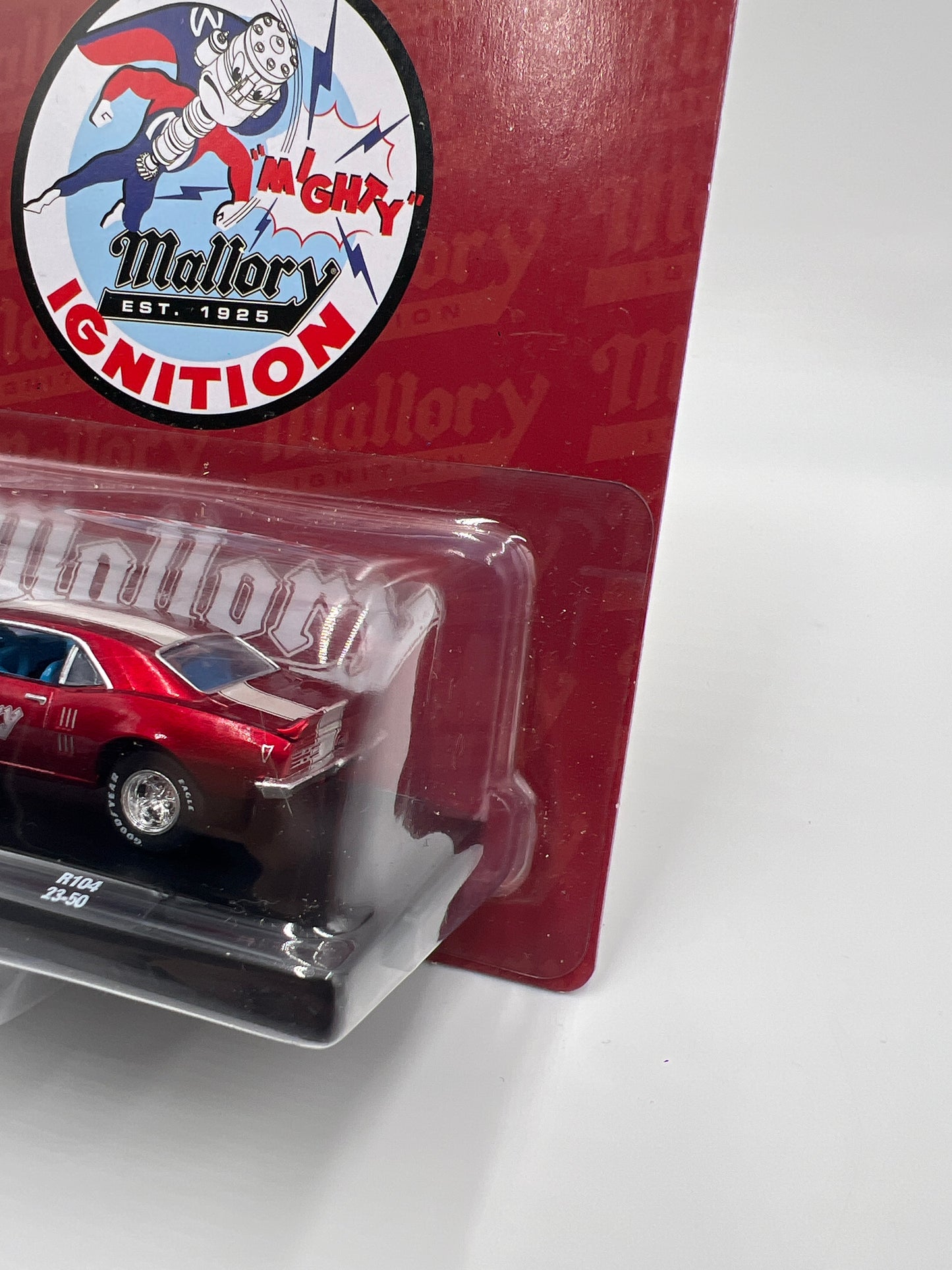 M2 Machines Auto Drivers 1968 Pontiac Firebird 400 H.O. Red Mallory R104 192B