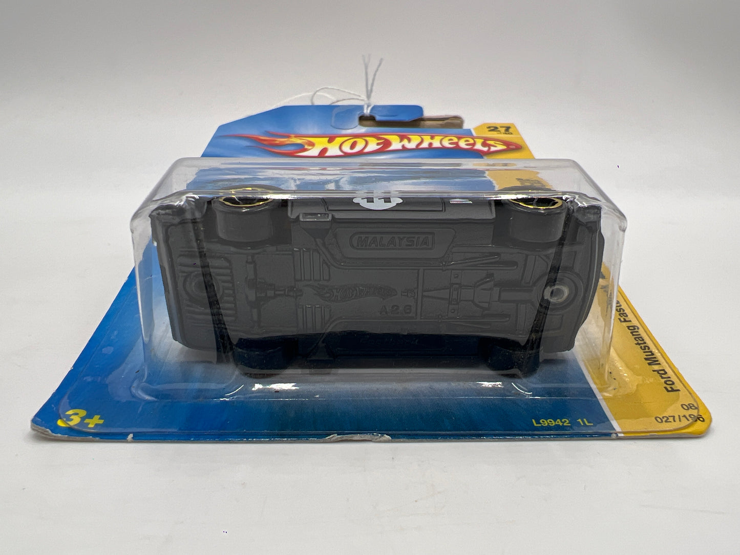 2008 Hot Wheels New Models #27 Kmart Exclusive Ford Mustang Fastback Black 237A