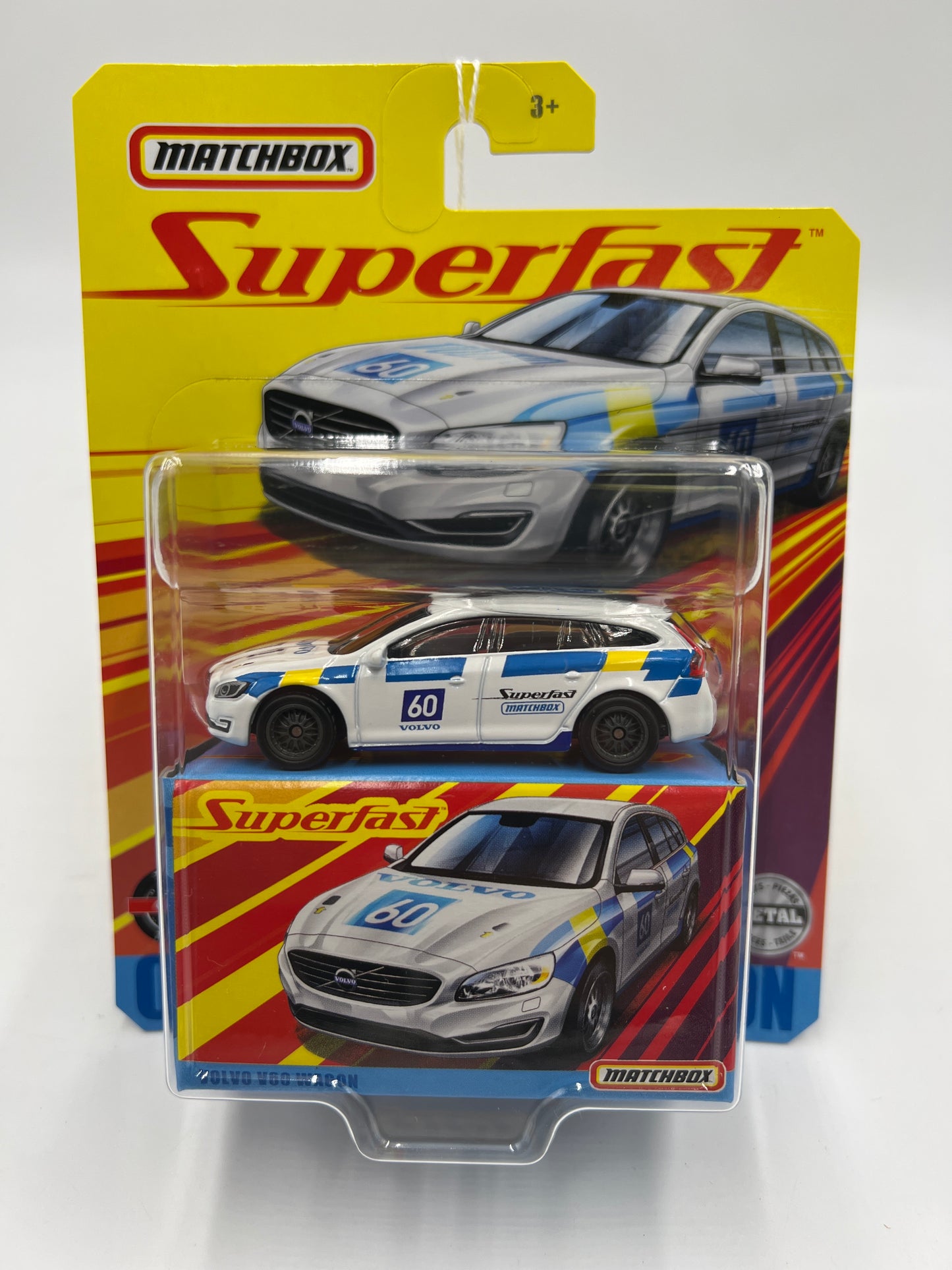 Matchbox Superfast #05 Volvo V60 Wagon White 169H