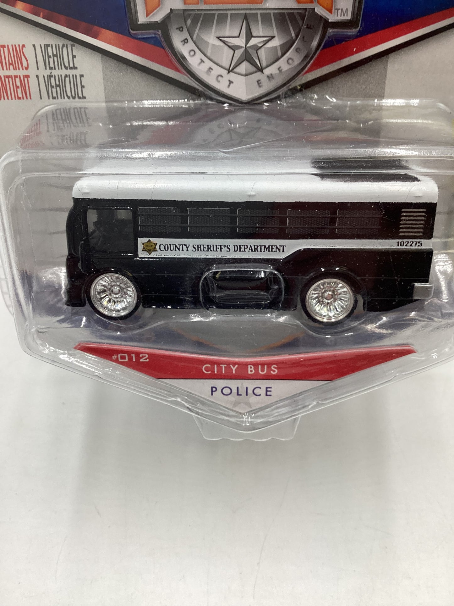 2010 Jada Badge City Heat #012 City Bus Police 214C