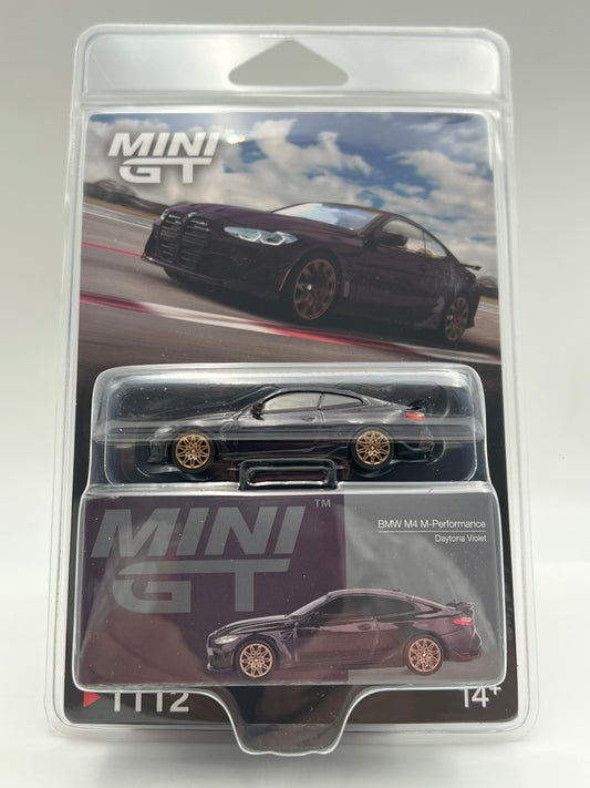 Mini GT #1112 BMW M4 M-Performance Daytona Violet