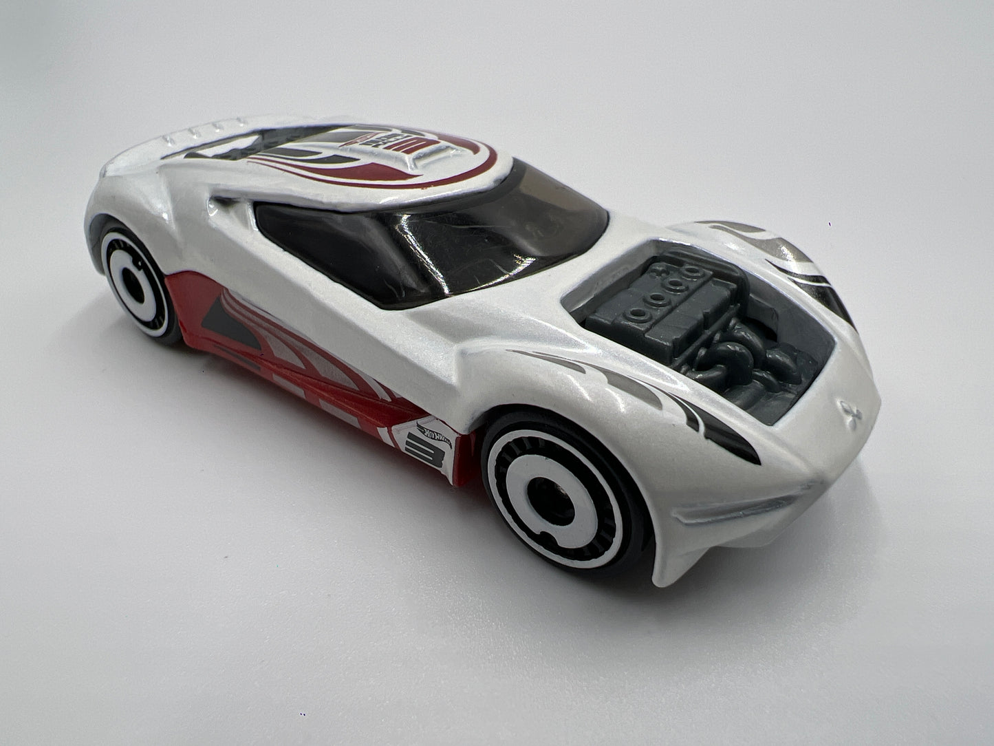 2021 Hot Wheels Mystery Models Series 1 #3 Mitsubishi Double Shotz White