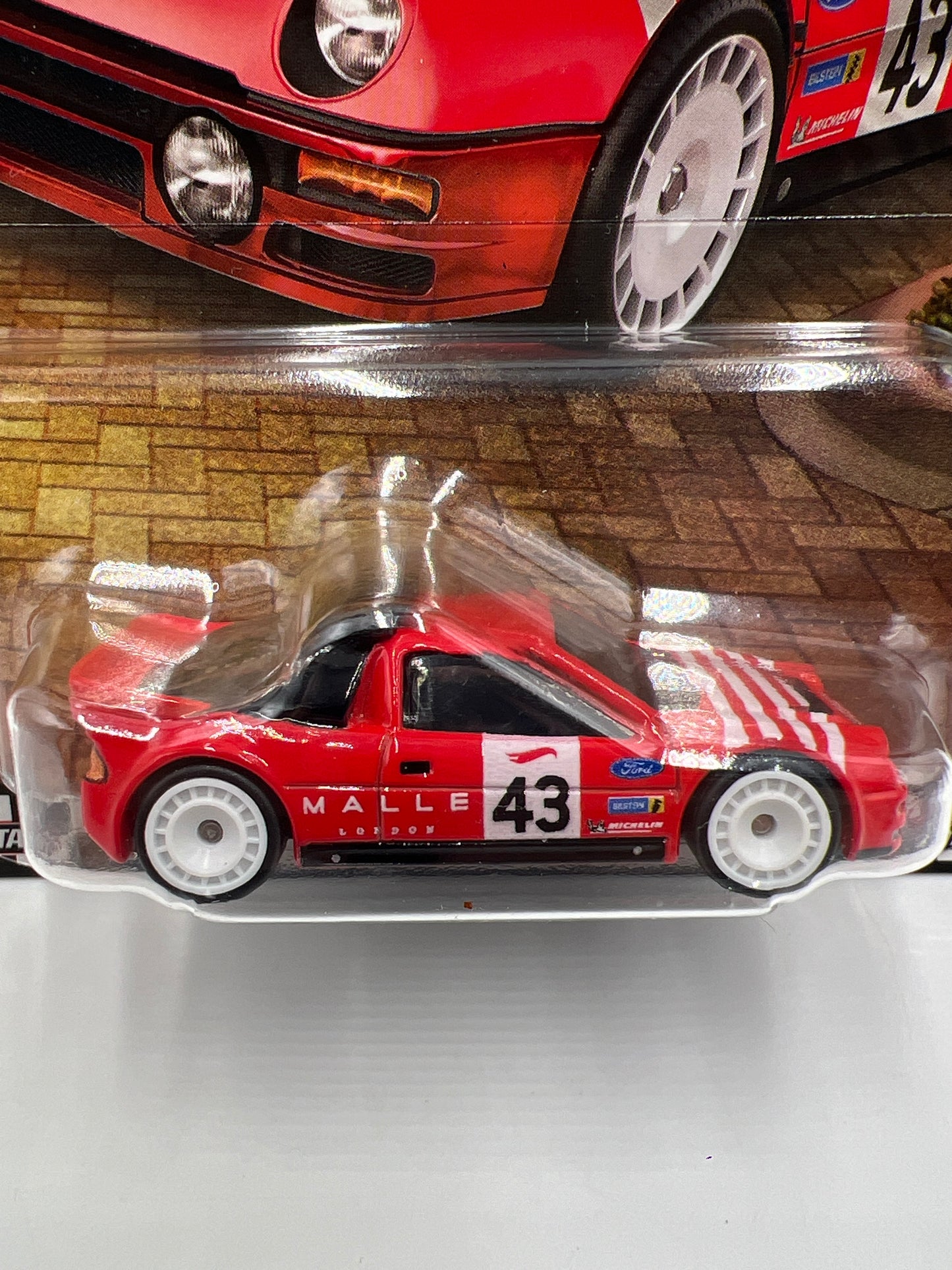 2025 Hot Wheels Premium Boulevard #140 Ford RS200 Red 260D