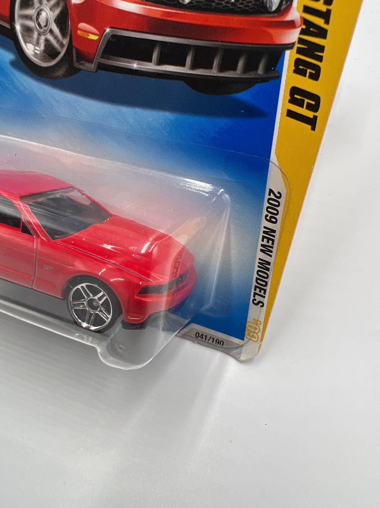 2009 Hot Wheels New Models #41 2010 Ford Mustang GT Red 23G