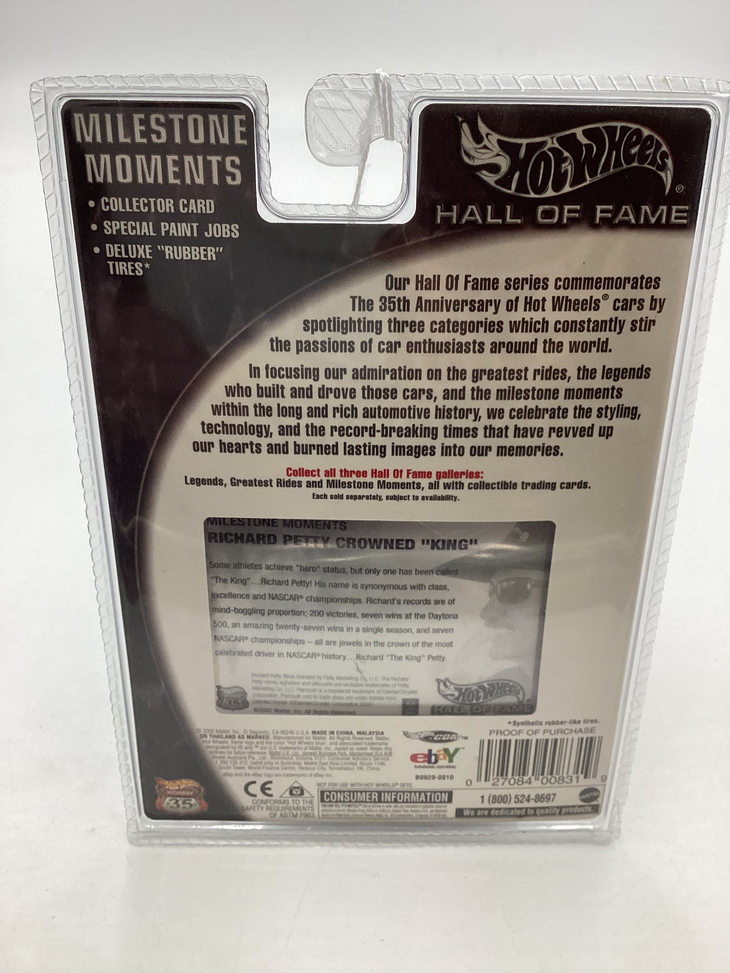 Hot wheels Hall of Fame Milestone Moments 67 Plymouth Richard Petty Crowned King