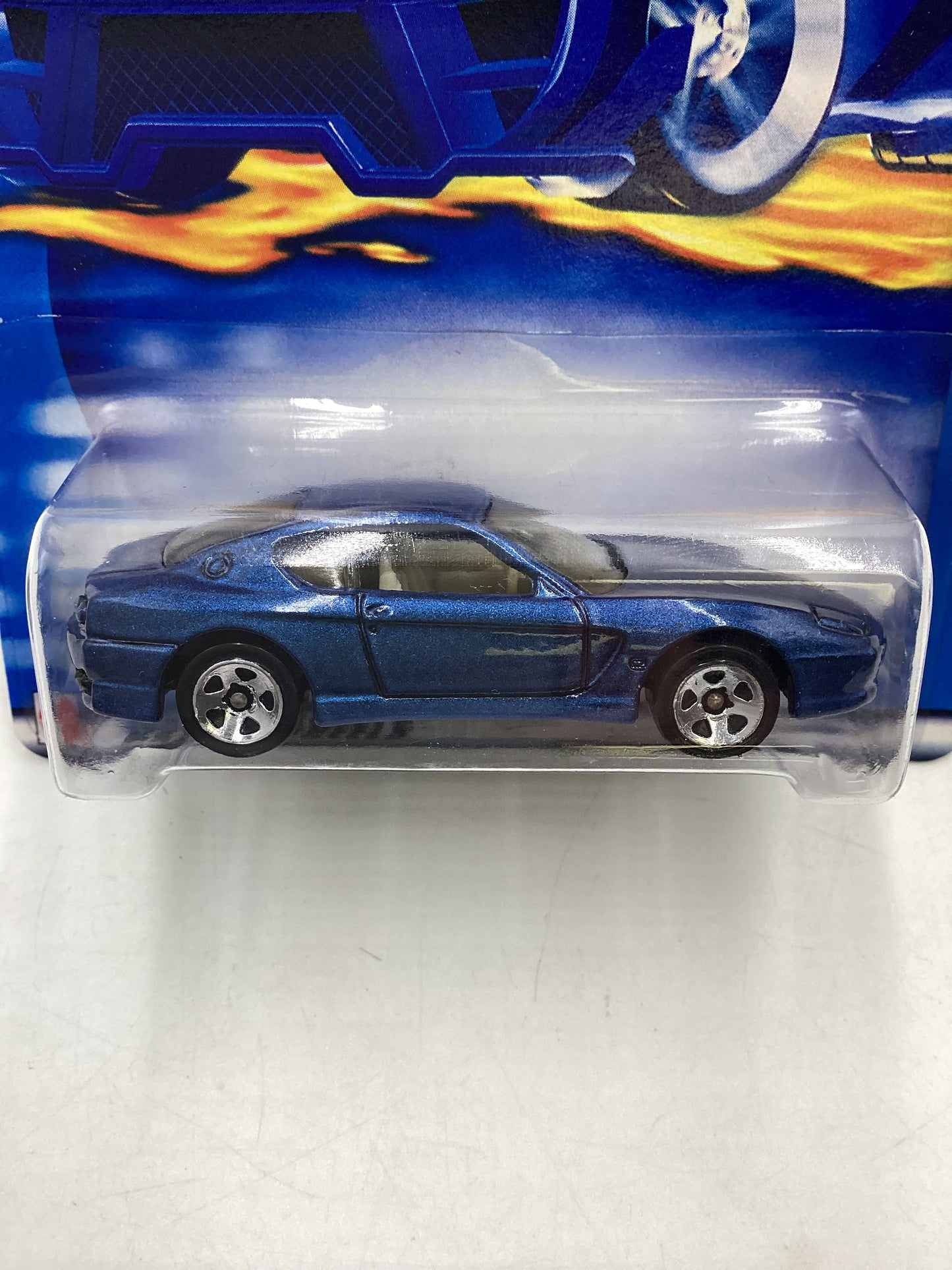 2002 Hot Wheels #213 Ferrari 456M Blue 5SP Wheels Factory Sealed