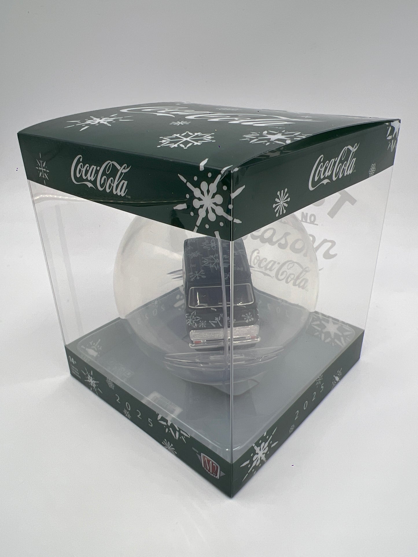 2025 M2 Machines Coca Cola Holiday Christmas Ornaments 1971 Chevrolet Van Dark Green