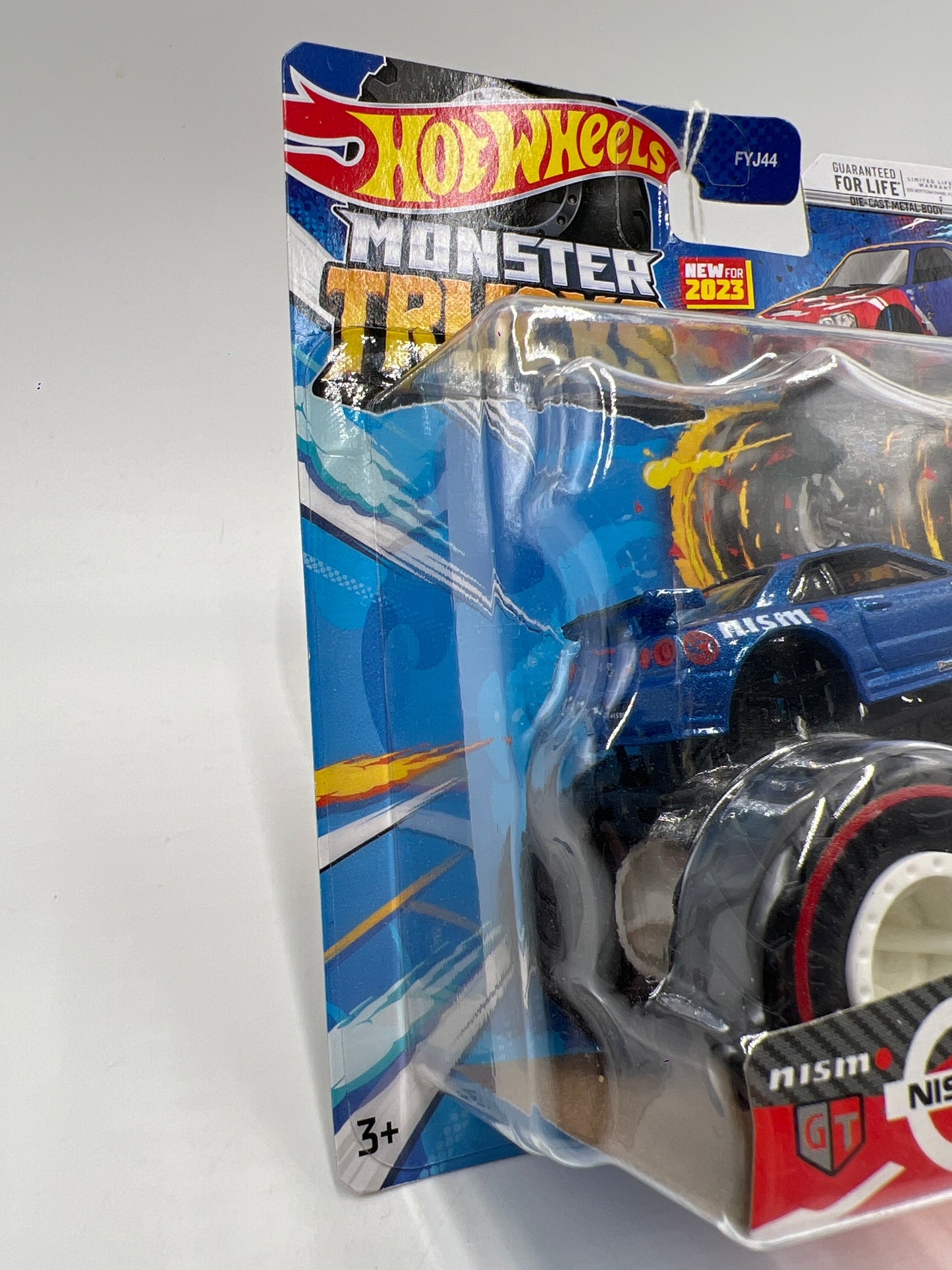 2023 Hot Wheels Monster Trucks Treasure Hunt Nissan Skyline GT-R R34 Nismo R-Tune Blue