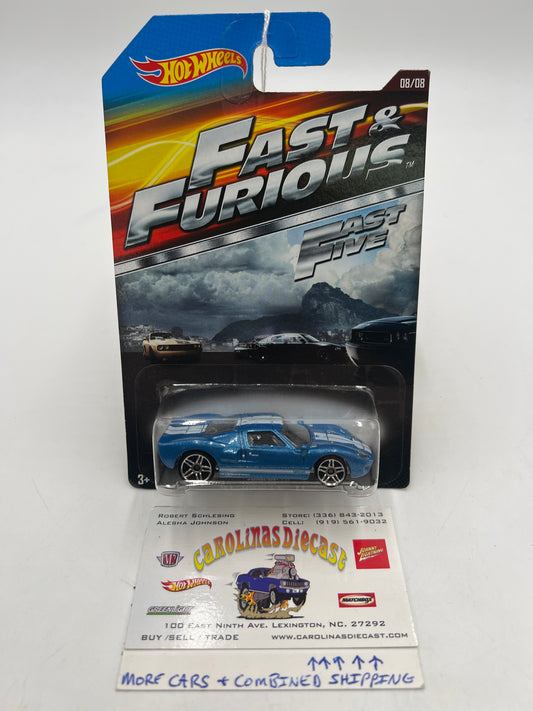 2014 Hot Wheels Fast and Furious Fast Five #8 Ford GT40 69i