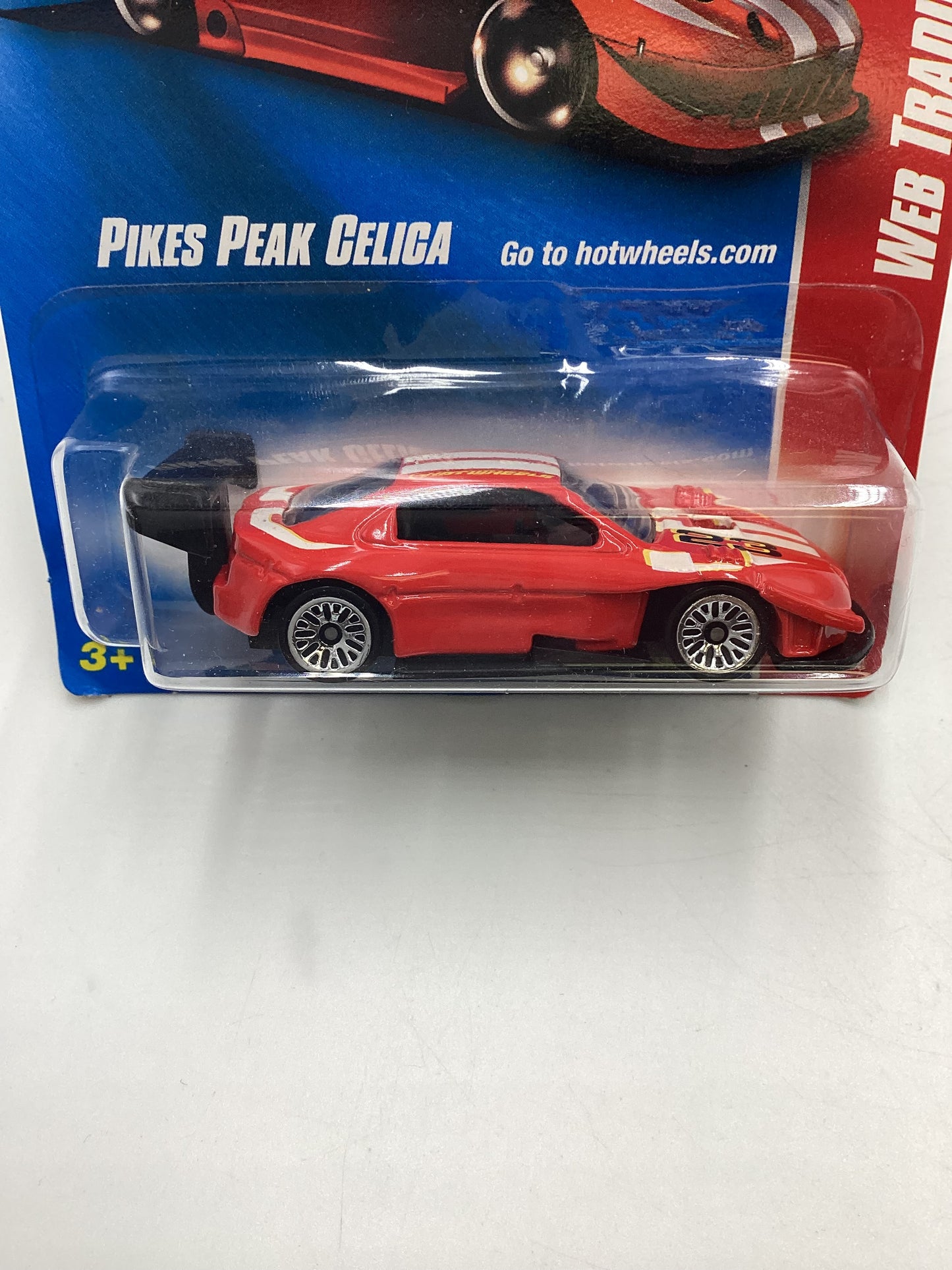 2008 Hot Wheels Web Trading Cars #88 Pikes Pike Celica Red 61A