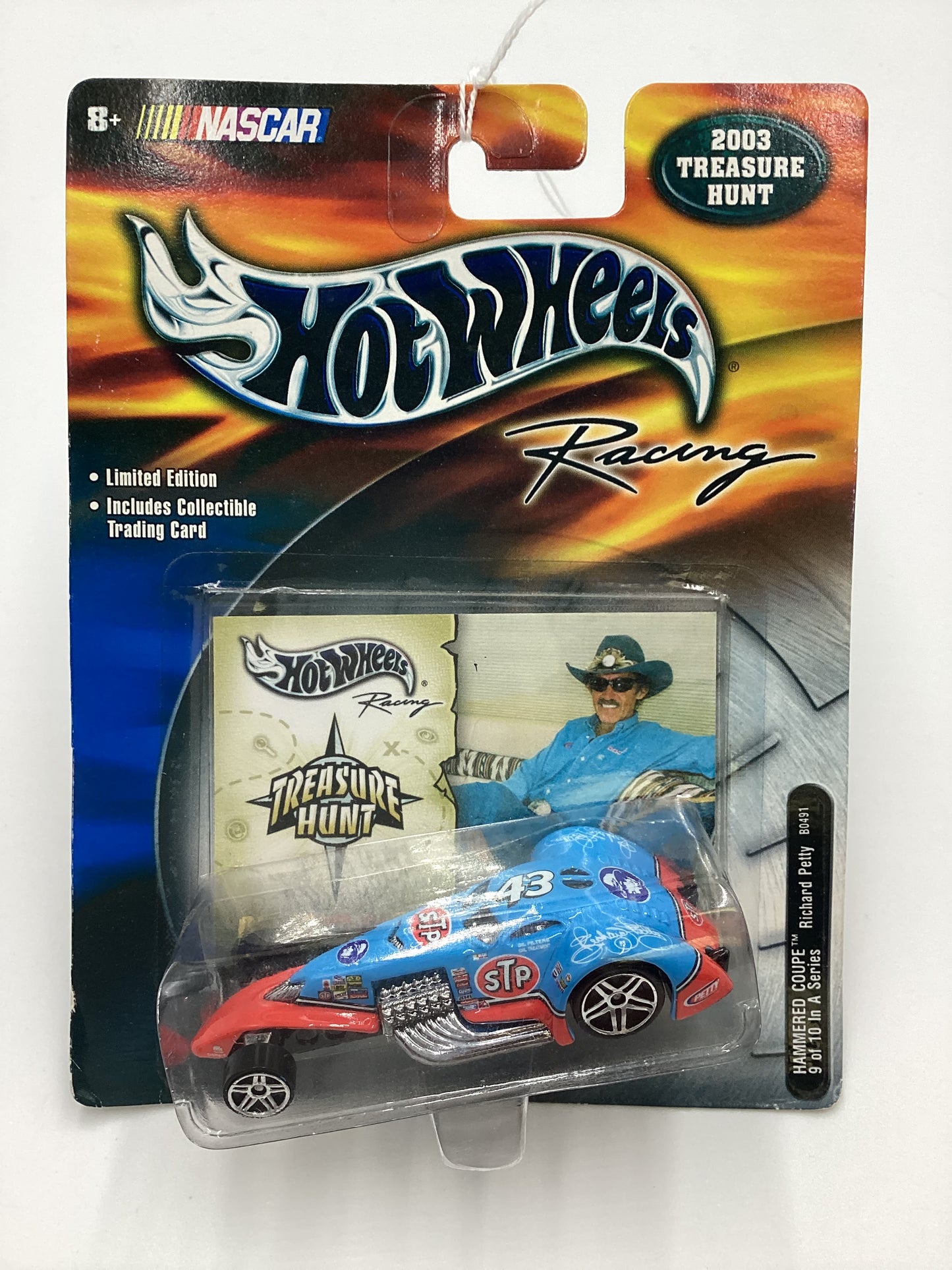 Hot Wheels Racing 2003 Treasure Hunt Richard Petty Hammered Coupe