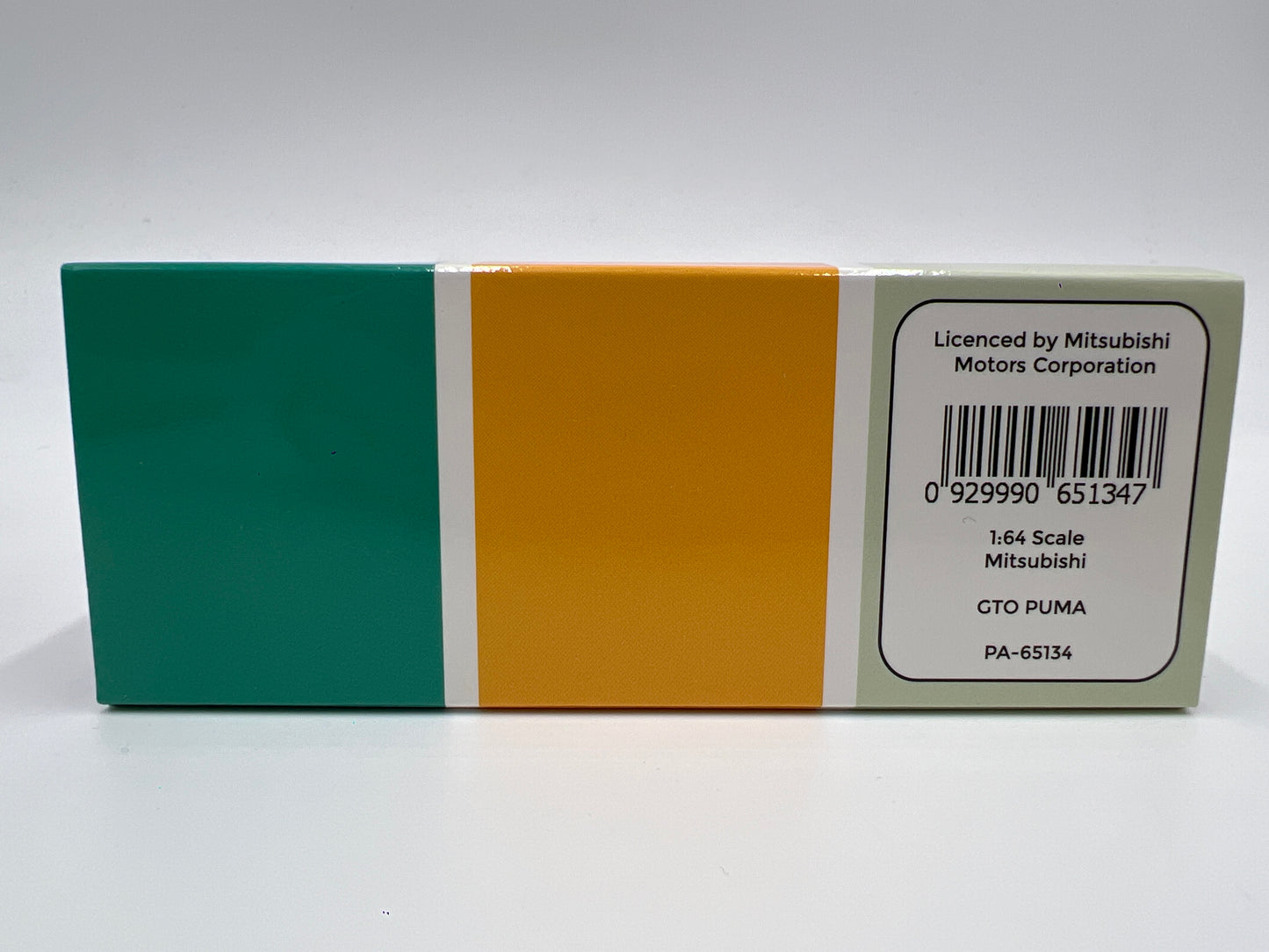 Para64 1:64 Scale Diecast Mitsubishi Motors Mitsubishi 3000GT GTO Green Puma