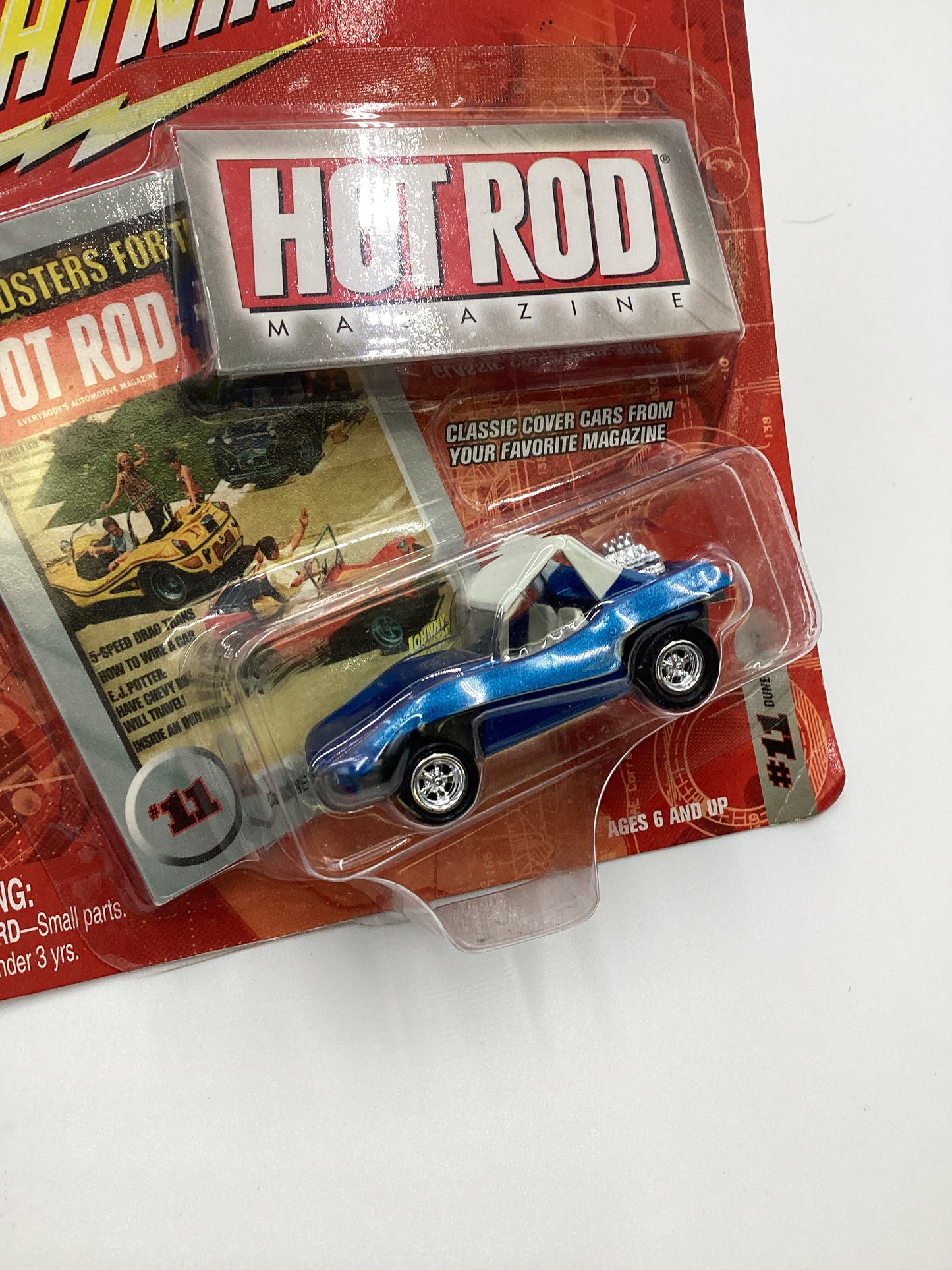 Johnny Lightning Hot Rod Magazine Dune Buggy 218H